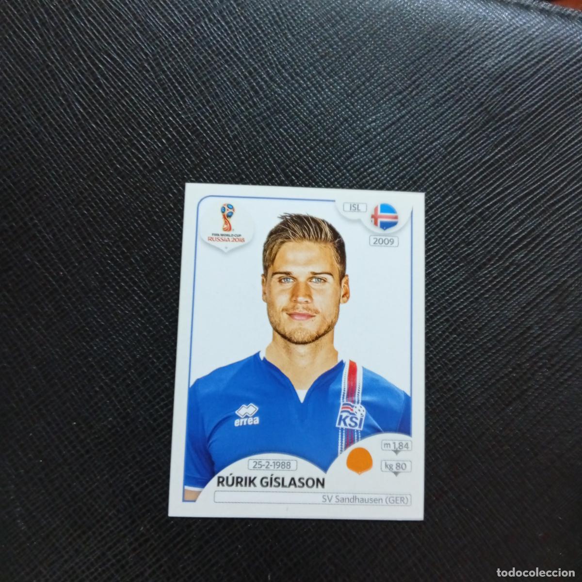 Cromos de f&uacute;tbol: 306 RURIK GISLASON ISLANDIA PANINI MUNDIAL RUSIA 2018 CROMO FUTBOL 18 - SIN PEGAR - CJ2 ...