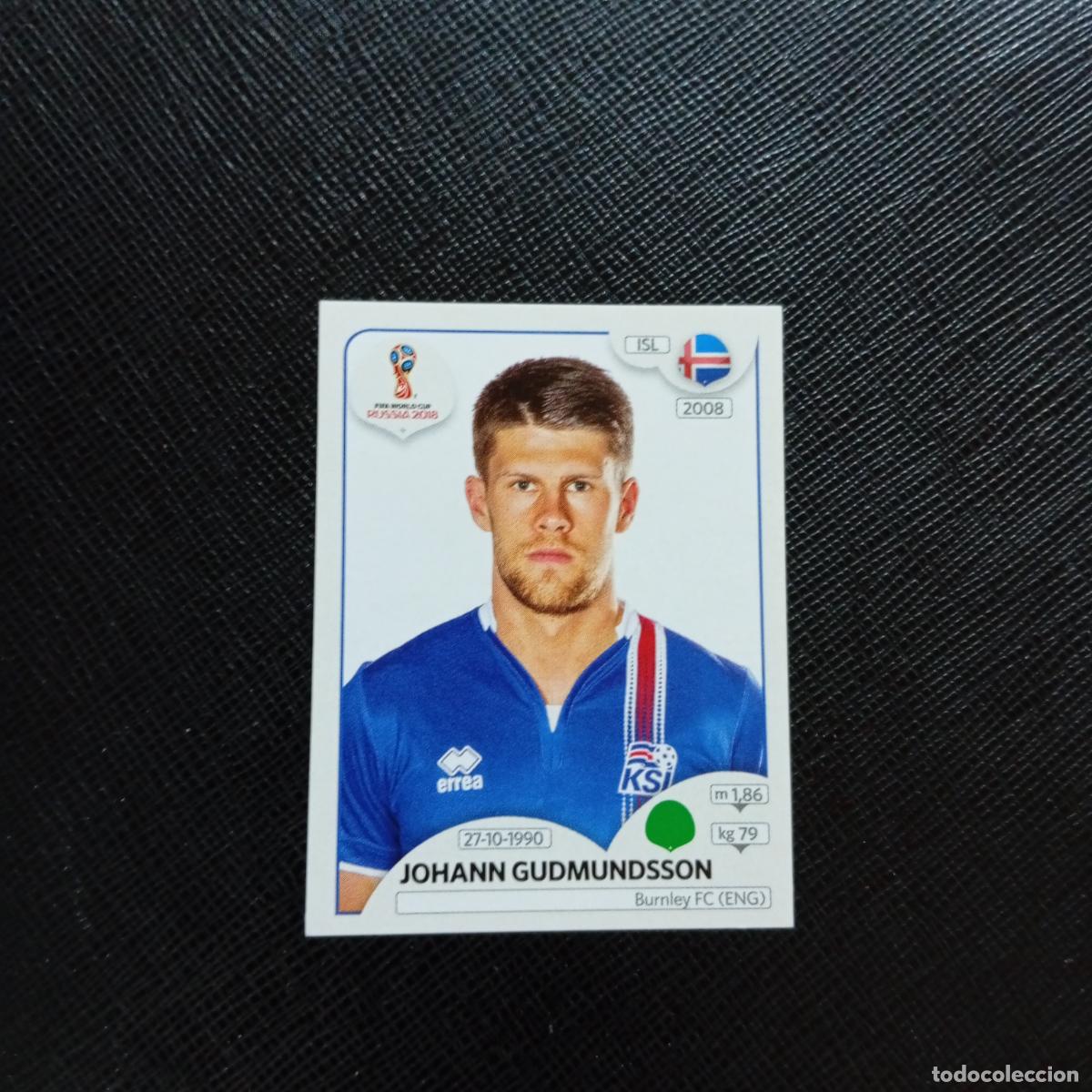 Cromos de f&uacute;tbol: 307 GUDMUNDSSON ISLANDIA PANINI MUNDIAL RUSIA 2018 CROMO FUTBOL 18 - SIN PEGAR - CJ2 ..
