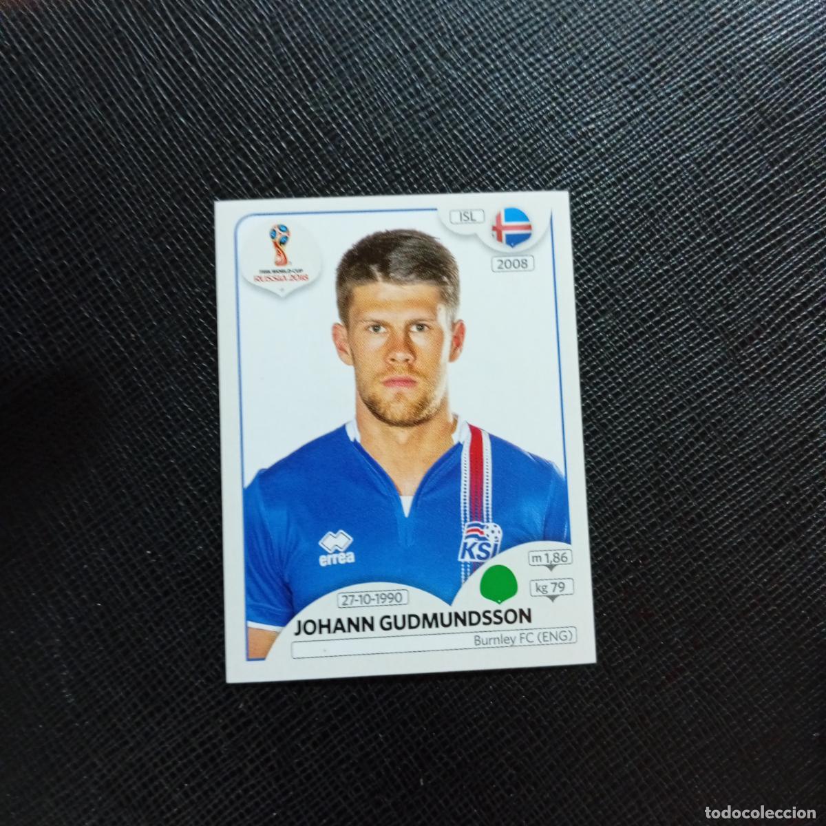 Cromos de f&uacute;tbol: 307 GUDMUNDSSON ISLANDIA PANINI MUNDIAL RUSIA 2018 CROMO FUTBOL 18 - SIN PEGAR - CJ2 ...