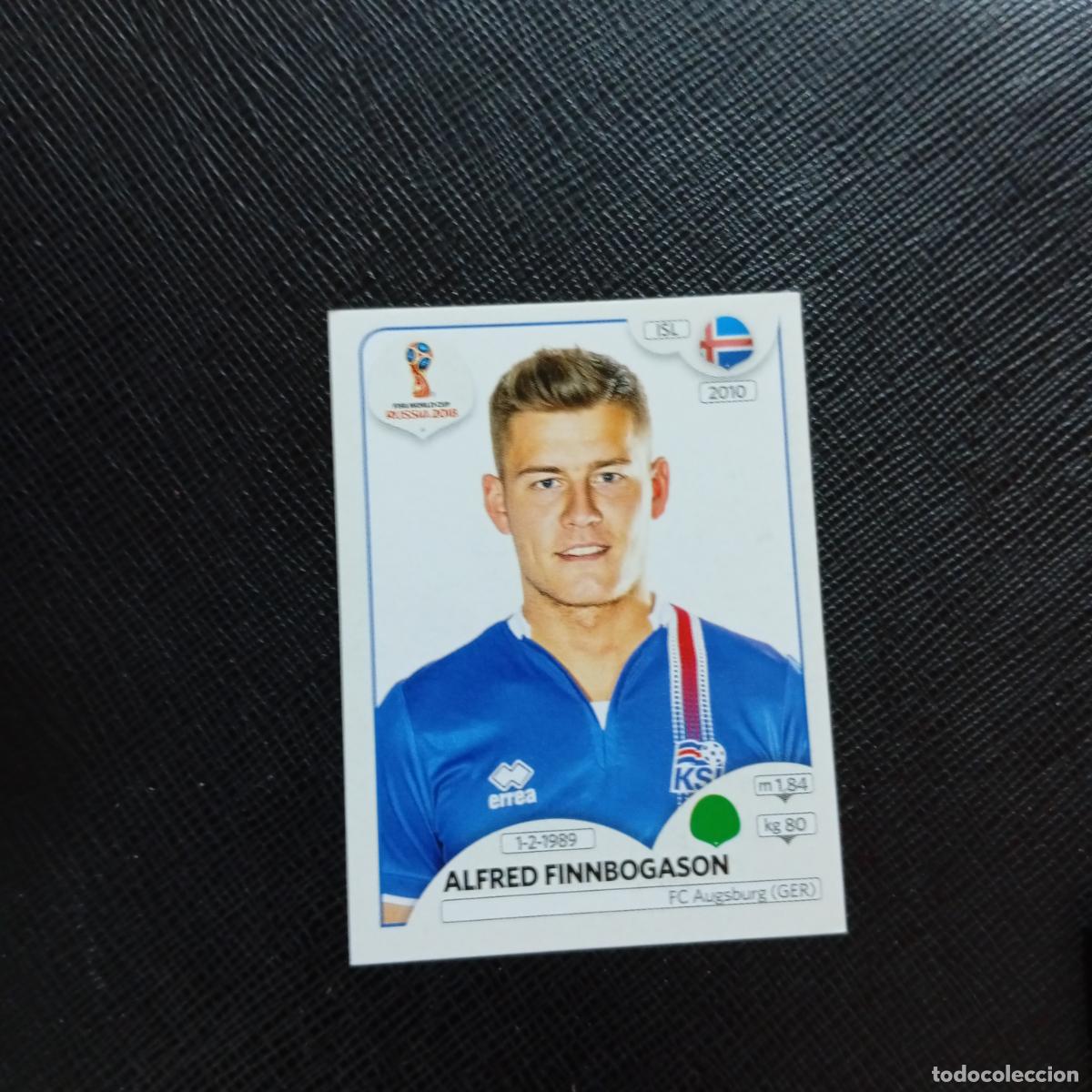 Cromos de f&uacute;tbol: 308 FINNBOGASON ISLANDIA PANINI MUNDIAL RUSIA 2018 CROMO FUTBOL 18 - SIN PEGAR - CJ2