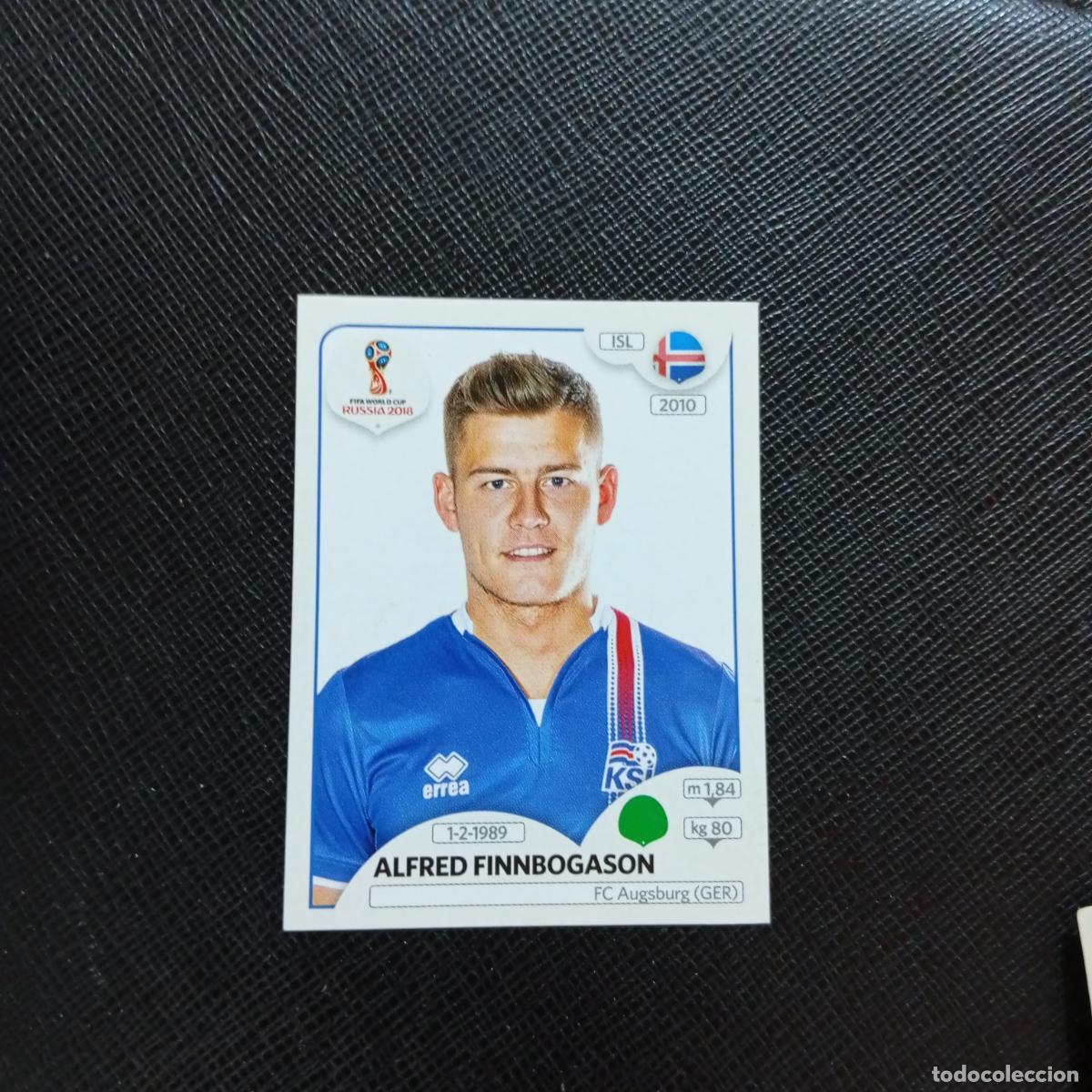 Cromos de f&uacute;tbol: 308 FINNBOGASON ISLANDIA PANINI MUNDIAL RUSIA 2018 CROMO FUTBOL 18 - SIN PEGAR - CJ2