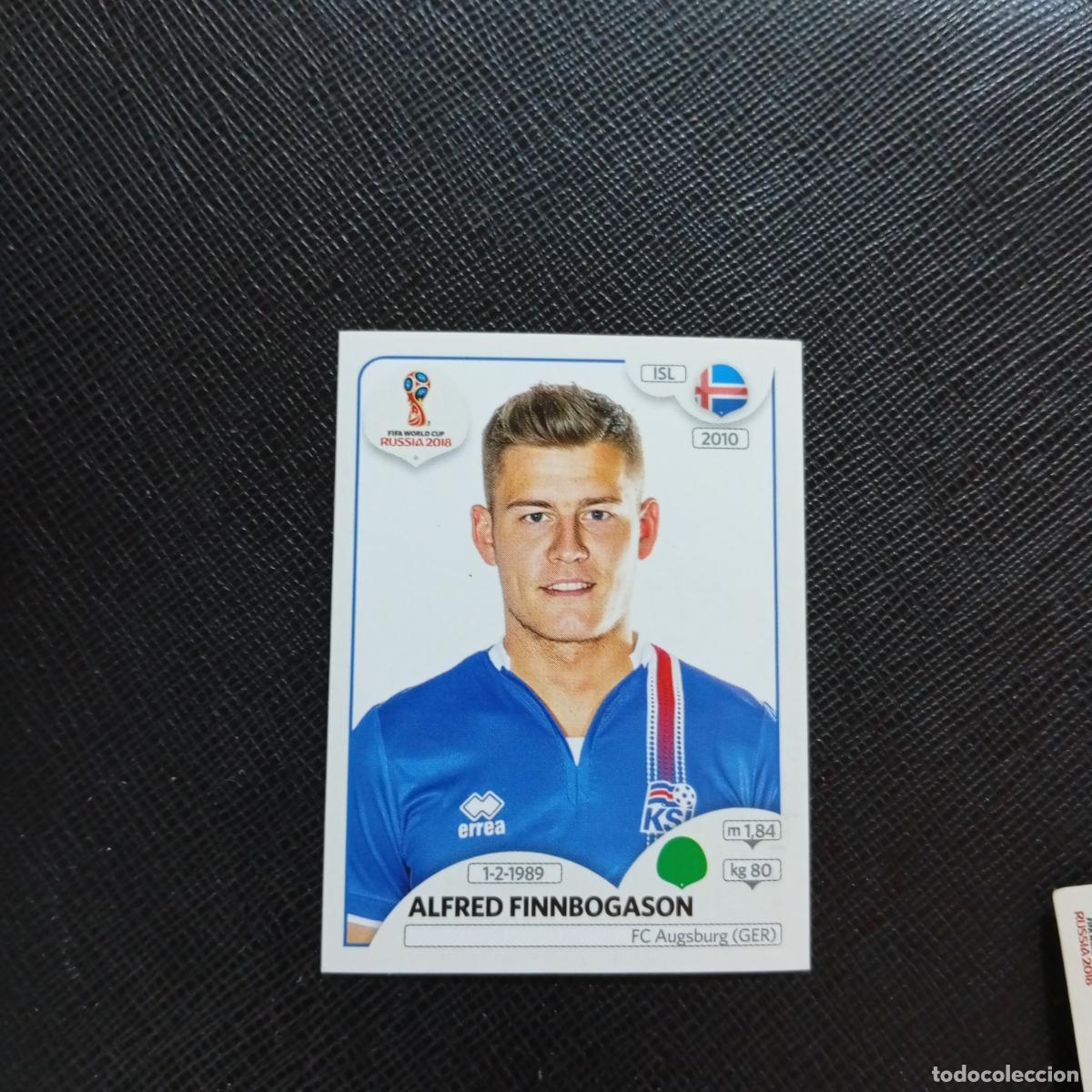 Cromos de f&uacute;tbol: 308 FINNBOGASON ISLANDIA PANINI MUNDIAL RUSIA 2018 CROMO FUTBOL 18 - SIN PEGAR - CJ2