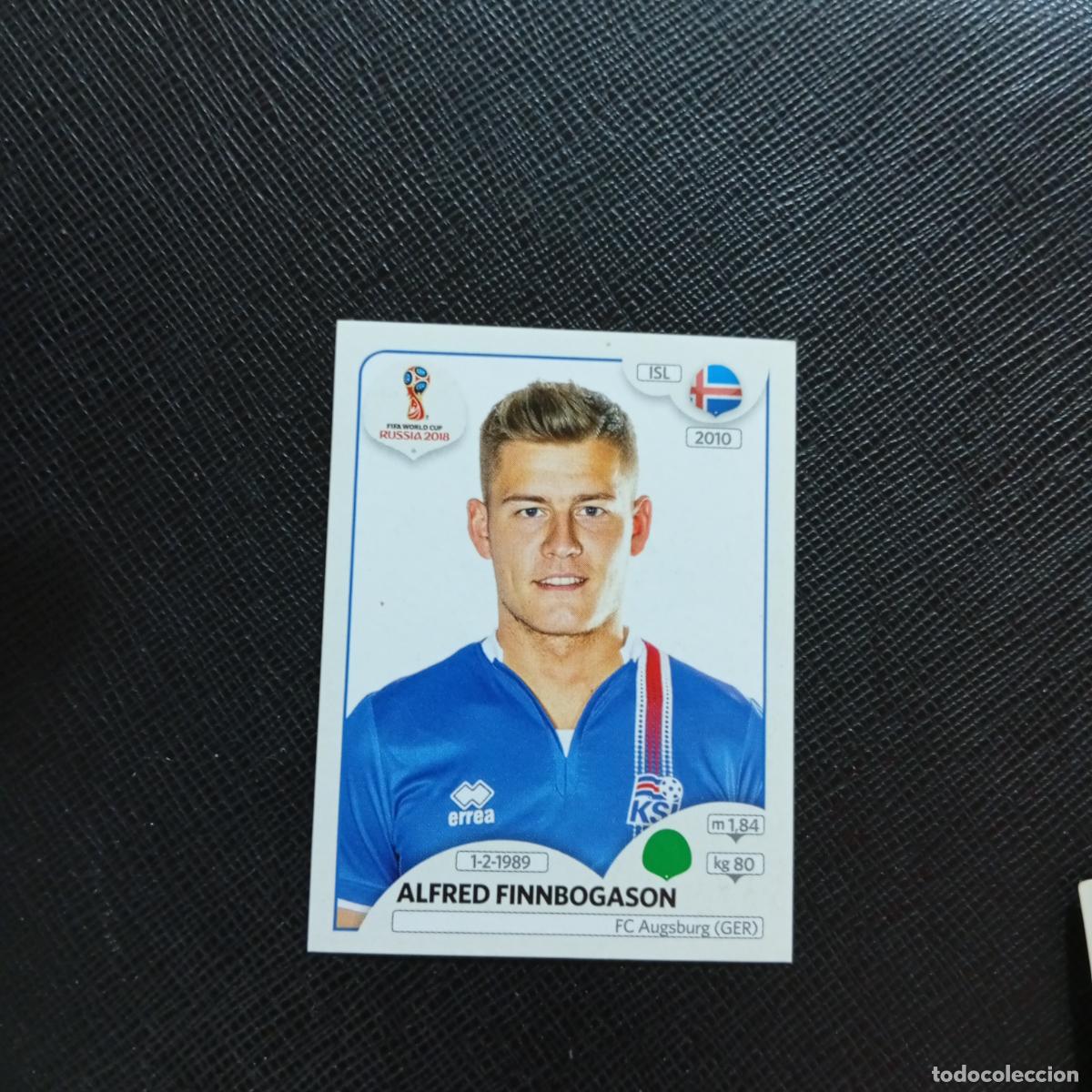 Cromos de f&uacute;tbol: 308 FINNBOGASON ISLANDIA PANINI MUNDIAL RUSIA 2018 CROMO FUTBOL 18 - SIN PEGAR - CJ2 .