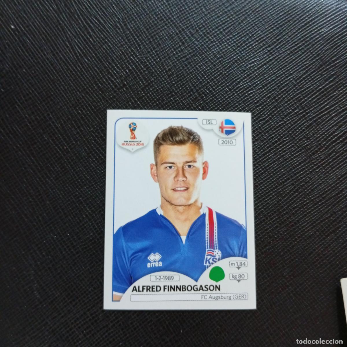 Cromos de f&uacute;tbol: 308 FINNBOGASON ISLANDIA PANINI MUNDIAL RUSIA 2018 CROMO FUTBOL 18 - SIN PEGAR - CJ2 ..