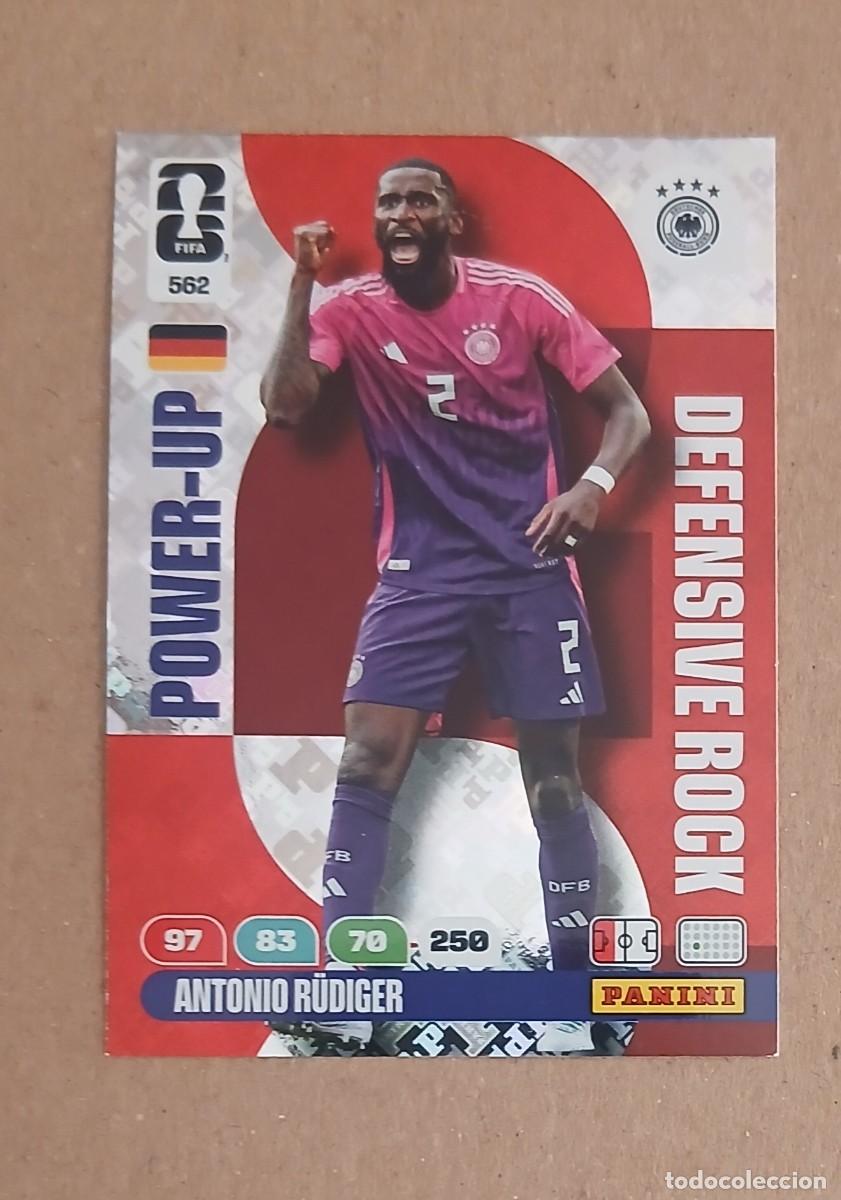 Cromos de f&uacute;tbol: CROMO n&ordm; 562 ANTONIO R&Uuml;DIGER DEFENSIVE ROCK ADRENALYN XL FIFA WORLD CUP 2026E PANINI. Nuevo.