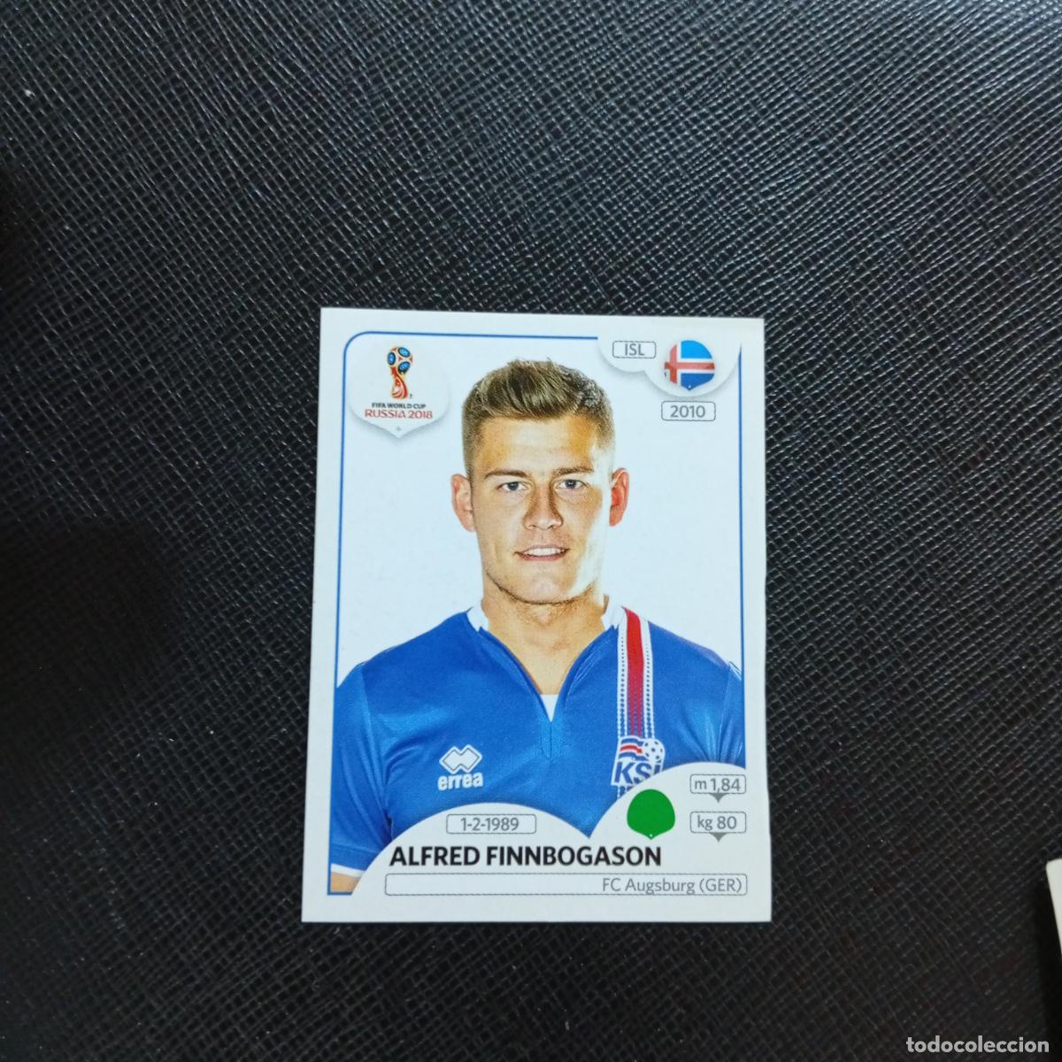 Cromos de f&uacute;tbol: 308 FINNBOGASON ISLANDIA PANINI MUNDIAL RUSIA 2018 CROMO FUTBOL 18 - SIN PEGAR - CJ2 ..
