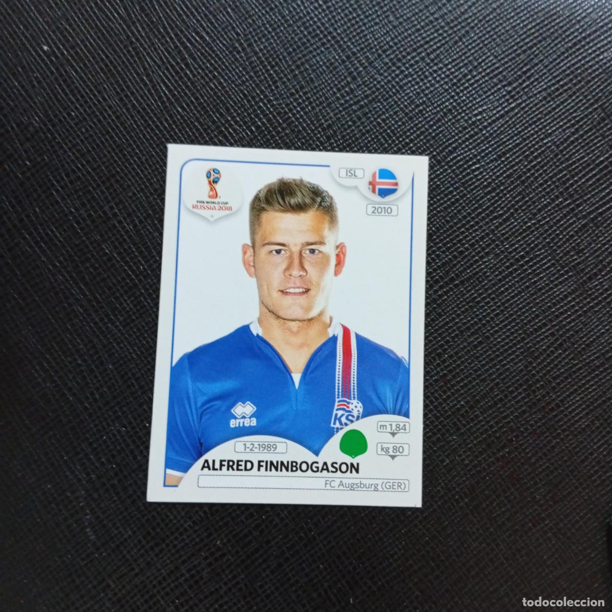 Cromos de f&uacute;tbol: 308 FINNBOGASON ISLANDIA PANINI MUNDIAL RUSIA 2018 CROMO FUTBOL 18 - SIN PEGAR - CJ2 ..