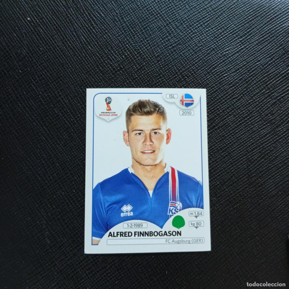 Cromos de f&uacute;tbol: 308 FINNBOGASON ISLANDIA PANINI MUNDIAL RUSIA 2018 CROMO FUTBOL 18 - SIN PEGAR - CJ2 ...