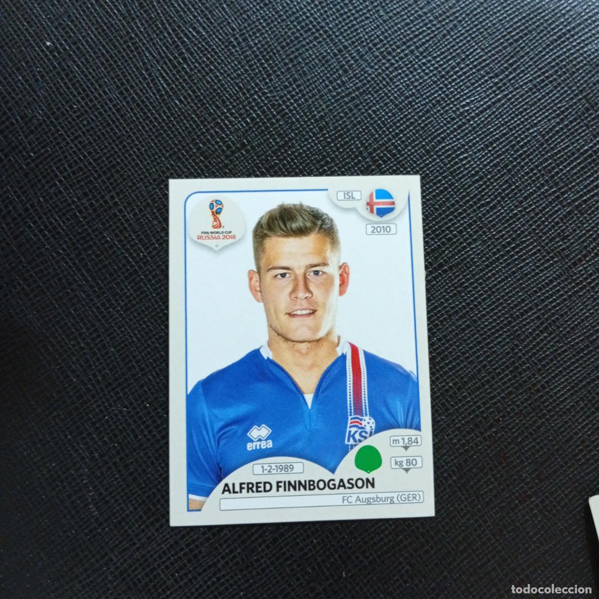 Cromos de f&uacute;tbol: 308 FINNBOGASON ISLANDIA PANINI MUNDIAL RUSIA 2018 CROMO FUTBOL 18 - SIN PEGAR - CJ2 ....