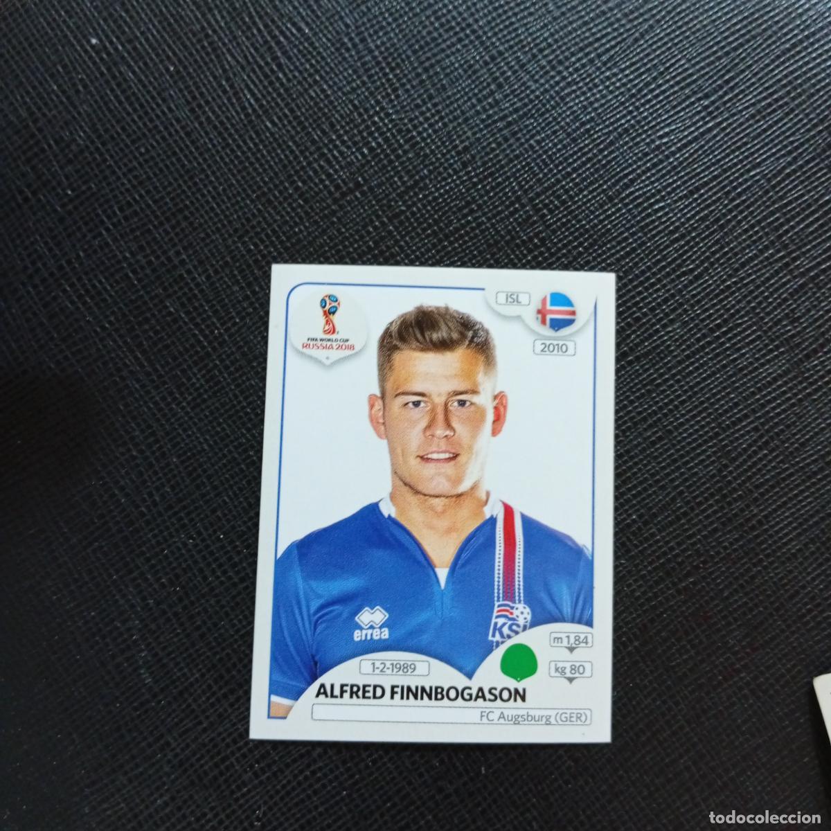 Cromos de f&uacute;tbol: 308 FINNBOGASON ISLANDIA PANINI MUNDIAL RUSIA 2018 CROMO FUTBOL 18 - SIN PEGAR - CJ2 ....