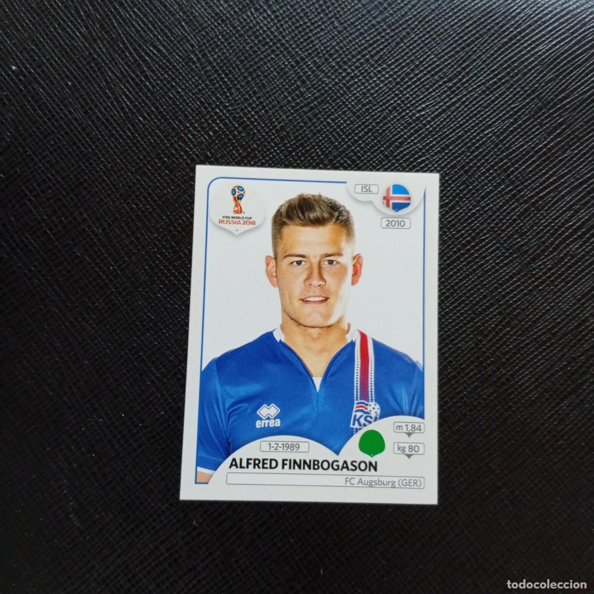 Cromos de f&uacute;tbol: 308 FINNBOGASON ISLANDIA PANINI MUNDIAL RUSIA 2018 CROMO FUTBOL 18 - SIN PEGAR - CJ2 .....