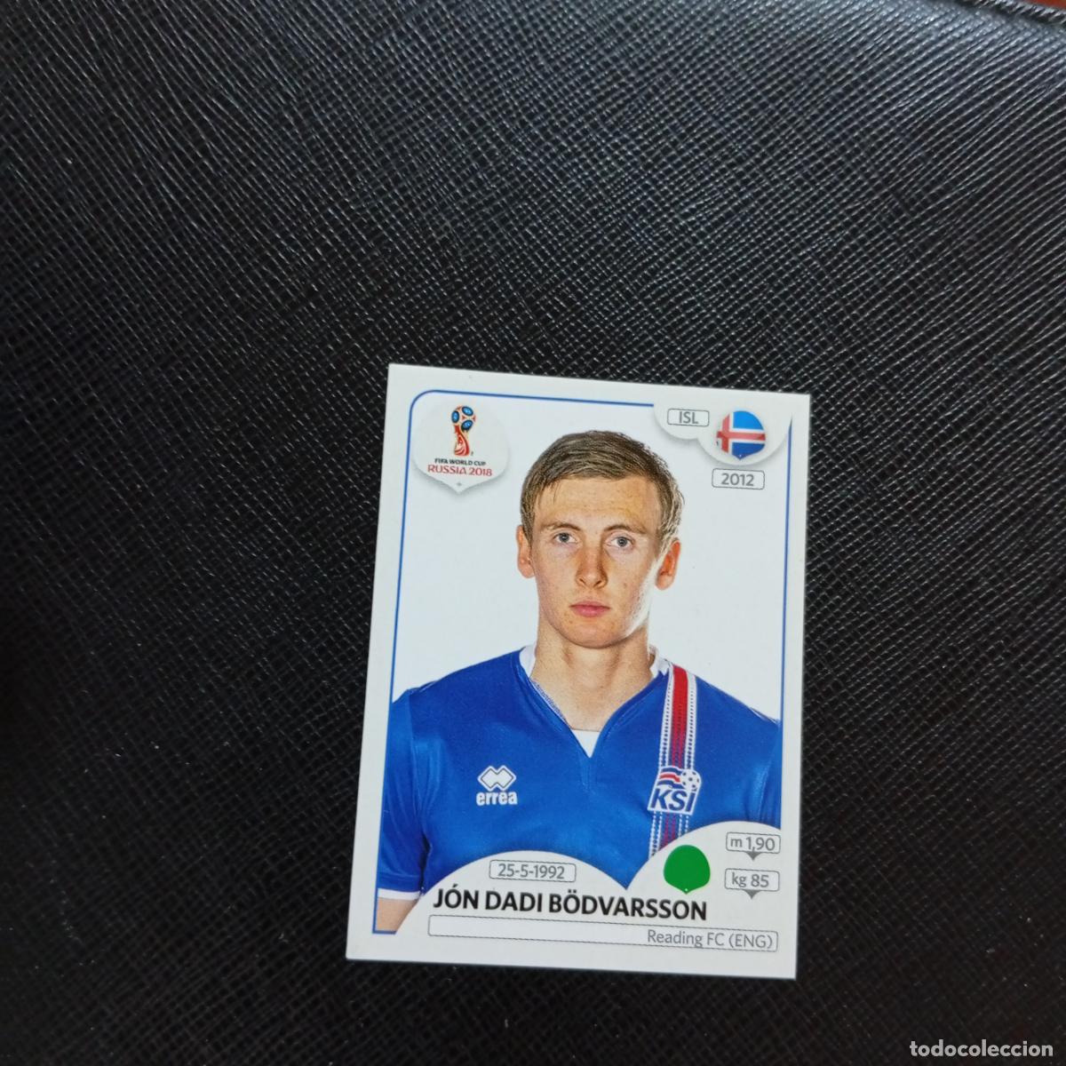 Cromos de f&uacute;tbol: 309 BODVARSSON ISLANDIA PANINI MUNDIAL RUSIA 2018 CROMO FUTBOL 18 - SIN PEGAR - CJ2