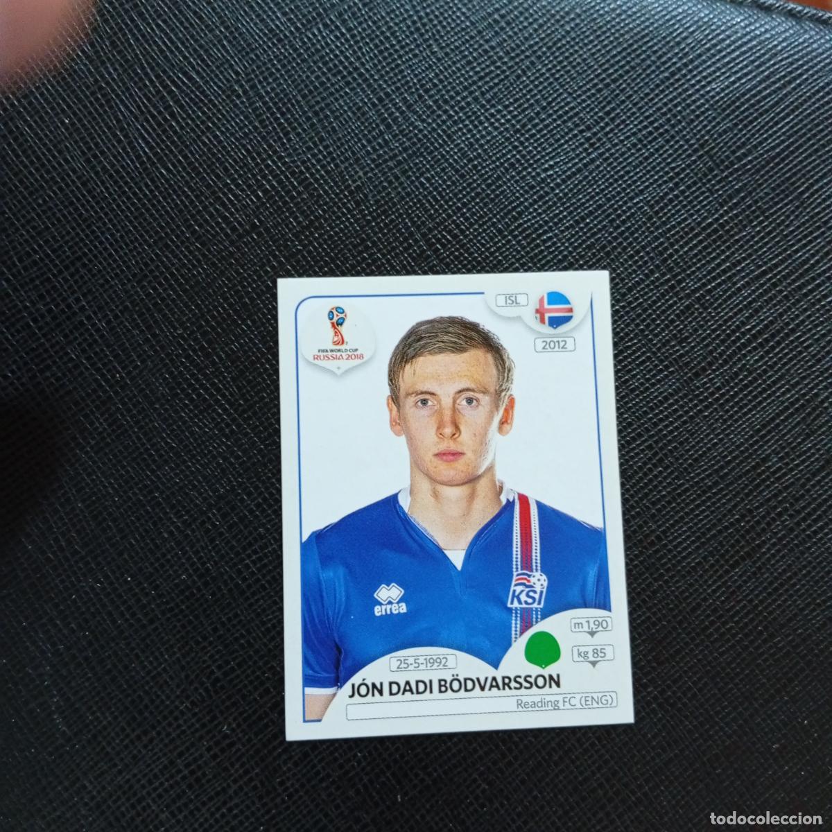 Cromos de f&uacute;tbol: 309 BODVARSSON ISLANDIA PANINI MUNDIAL RUSIA 2018 CROMO FUTBOL 18 - SIN PEGAR - CJ2