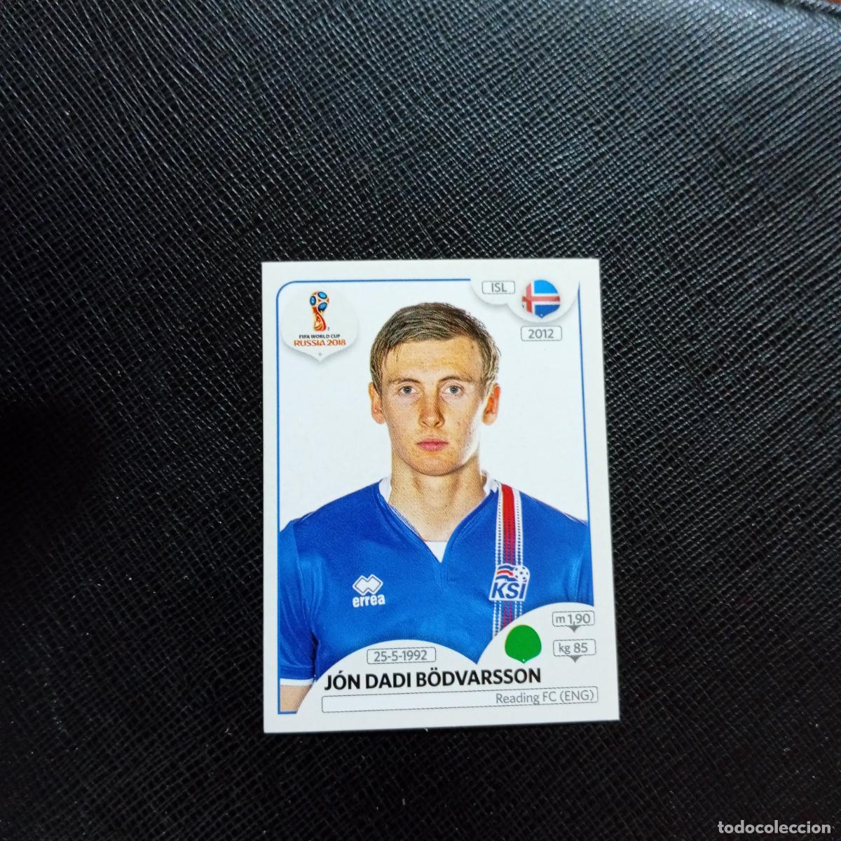 Cromos de f&uacute;tbol: 309 BODVARSSON ISLANDIA PANINI MUNDIAL RUSIA 2018 CROMO FUTBOL 18 - SIN PEGAR - CJ2