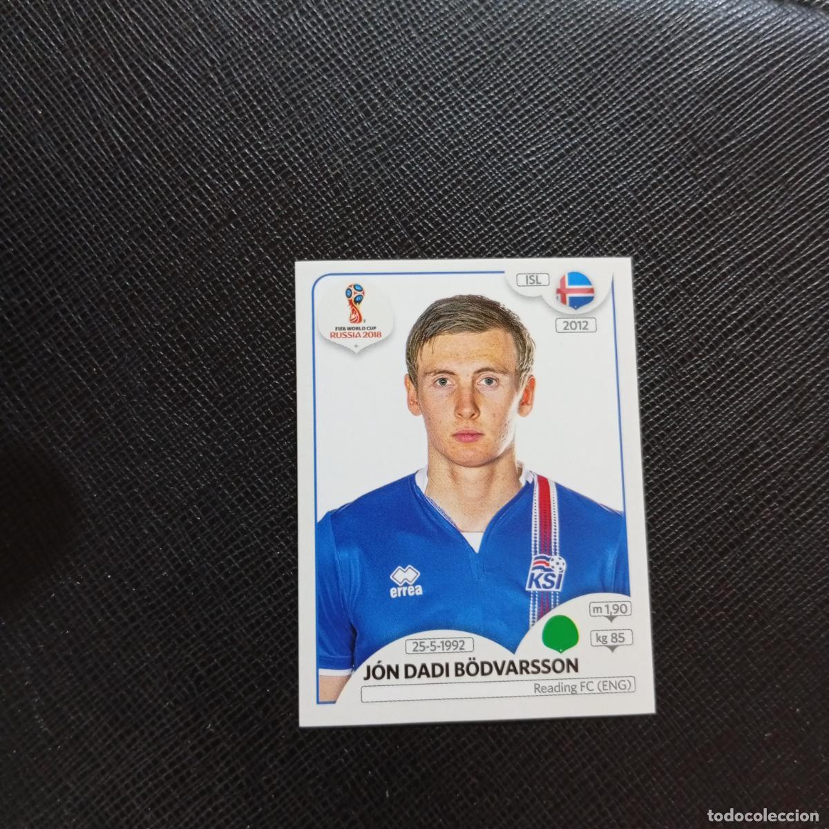 Cromos de f&uacute;tbol: 309 BODVARSSON ISLANDIA PANINI MUNDIAL RUSIA 2018 CROMO FUTBOL 18 - SIN PEGAR - CJ2 .