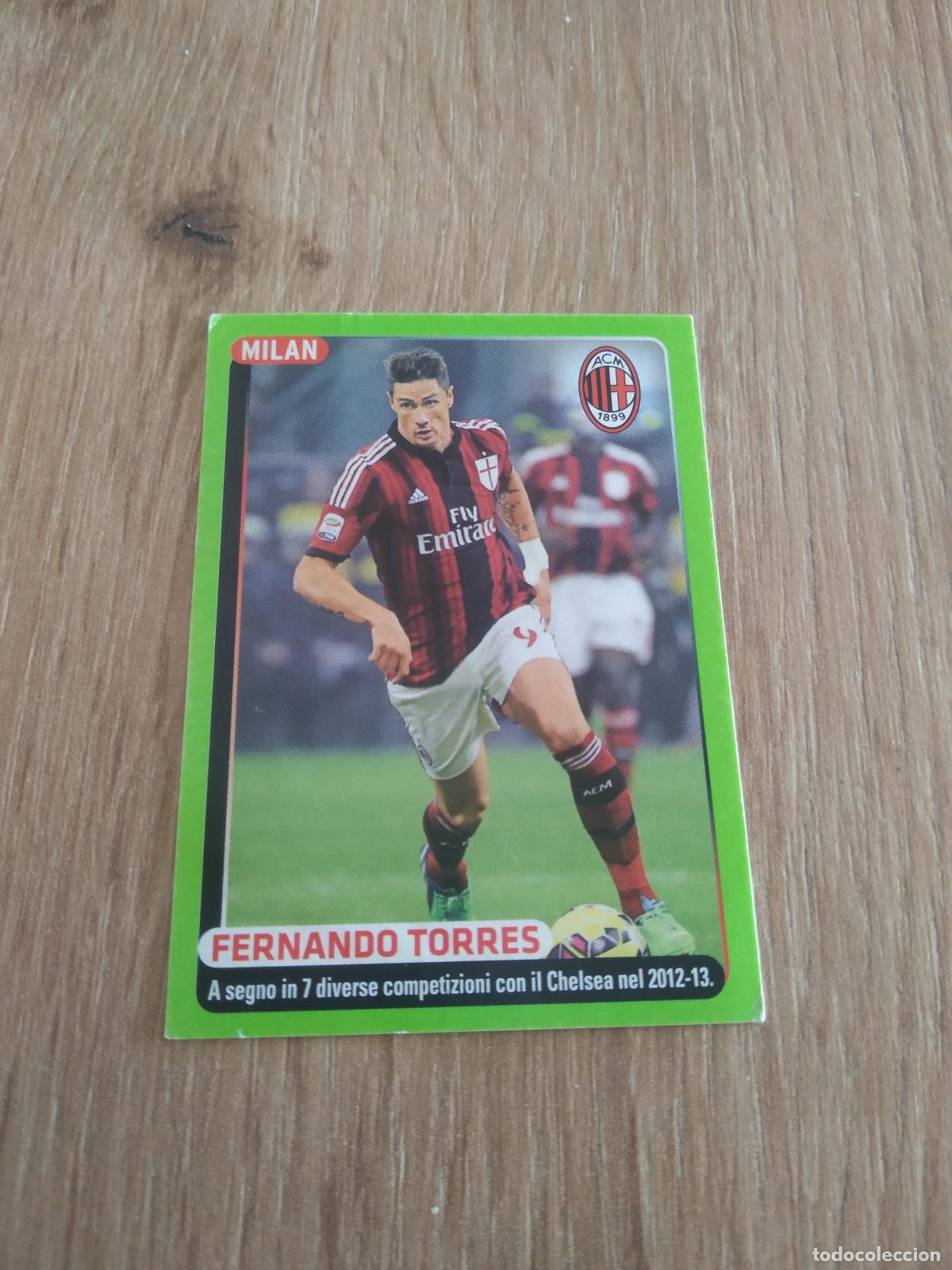 Cromos de f&uacute;tbol: 314 FENANDO TORRES AC MILAN CROMO FUTBOL PANINI LIGA ITALIA 14-15 CALCIATORI 2014-2015