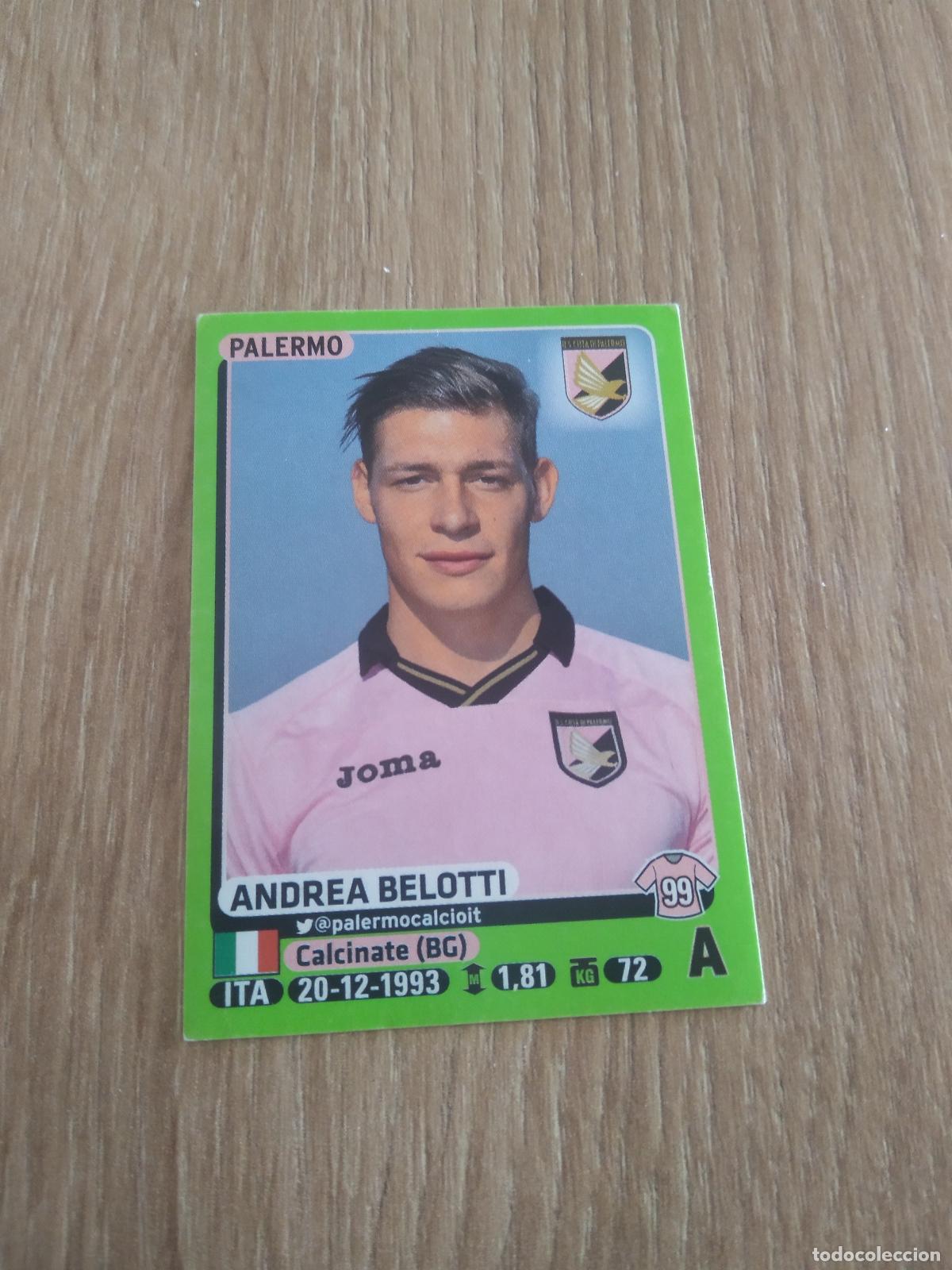 Cartes &agrave; collectionner de Football: 361 ANDREA BELOTTI PALERMO CROMO FUTBOL PANINI LIGA ITALIA 14-15 CALCIATORI 2014-2015