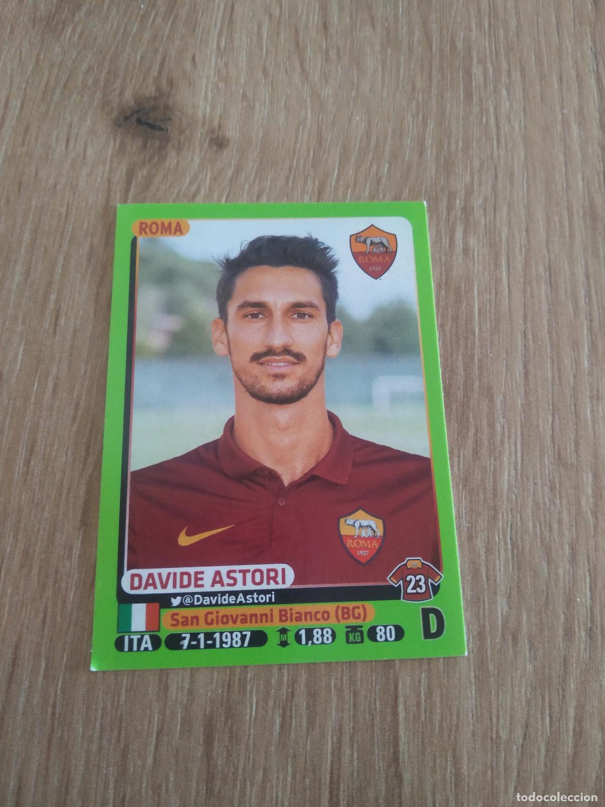 Cartes &agrave; collectionner de Football: 399 DAVIDE ASTORI ROMA CROMO FUTBOL PANINI LIGA ITALIA 14-15 CALCIATORI 2014-2015
