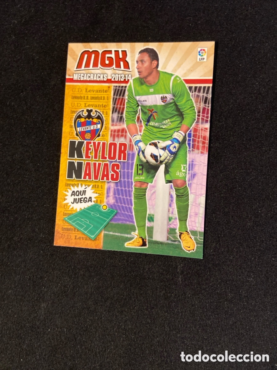 Figurine di Calcio: KEYLOR NAVAS 182 (LEVANTE) PANINI