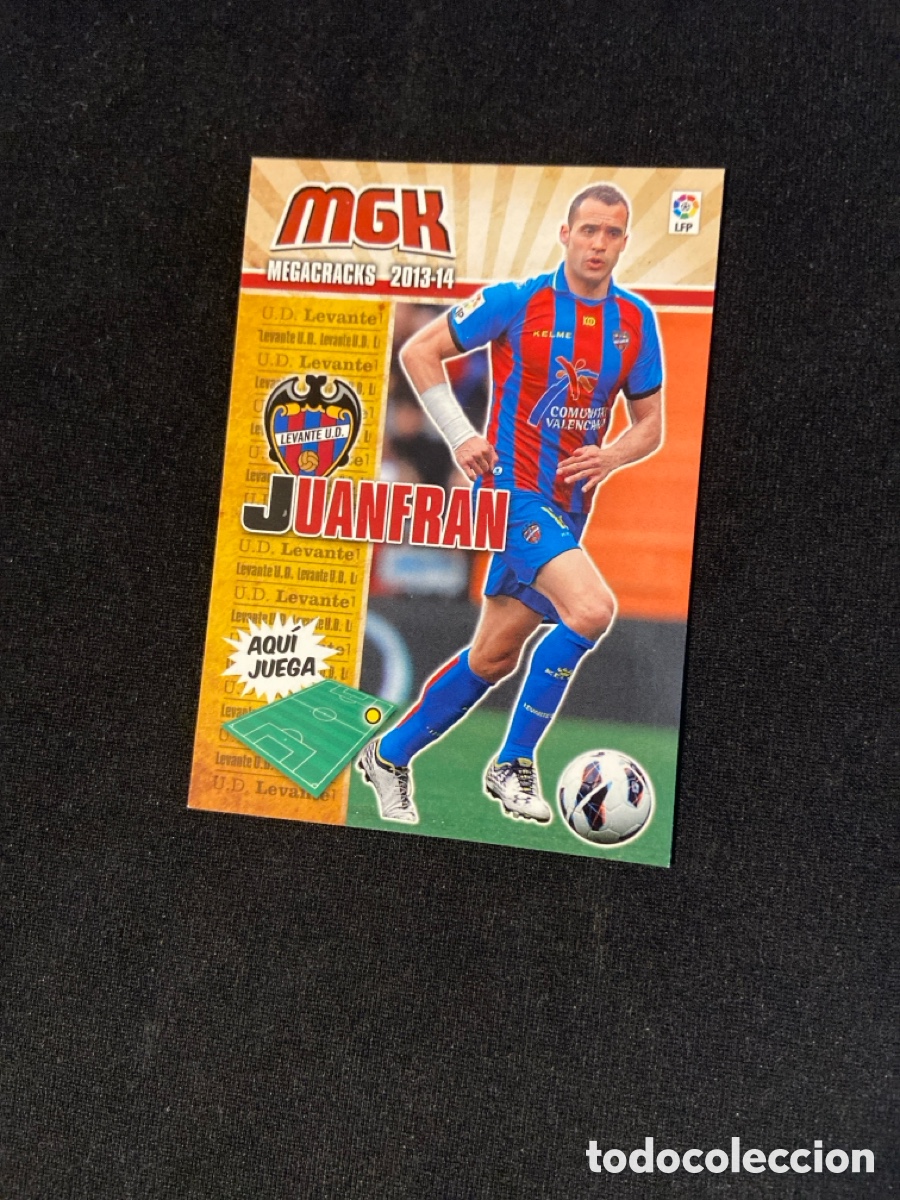 Cromos de Futebol: JUANFRAN 188 (LEVANTE) PANINI