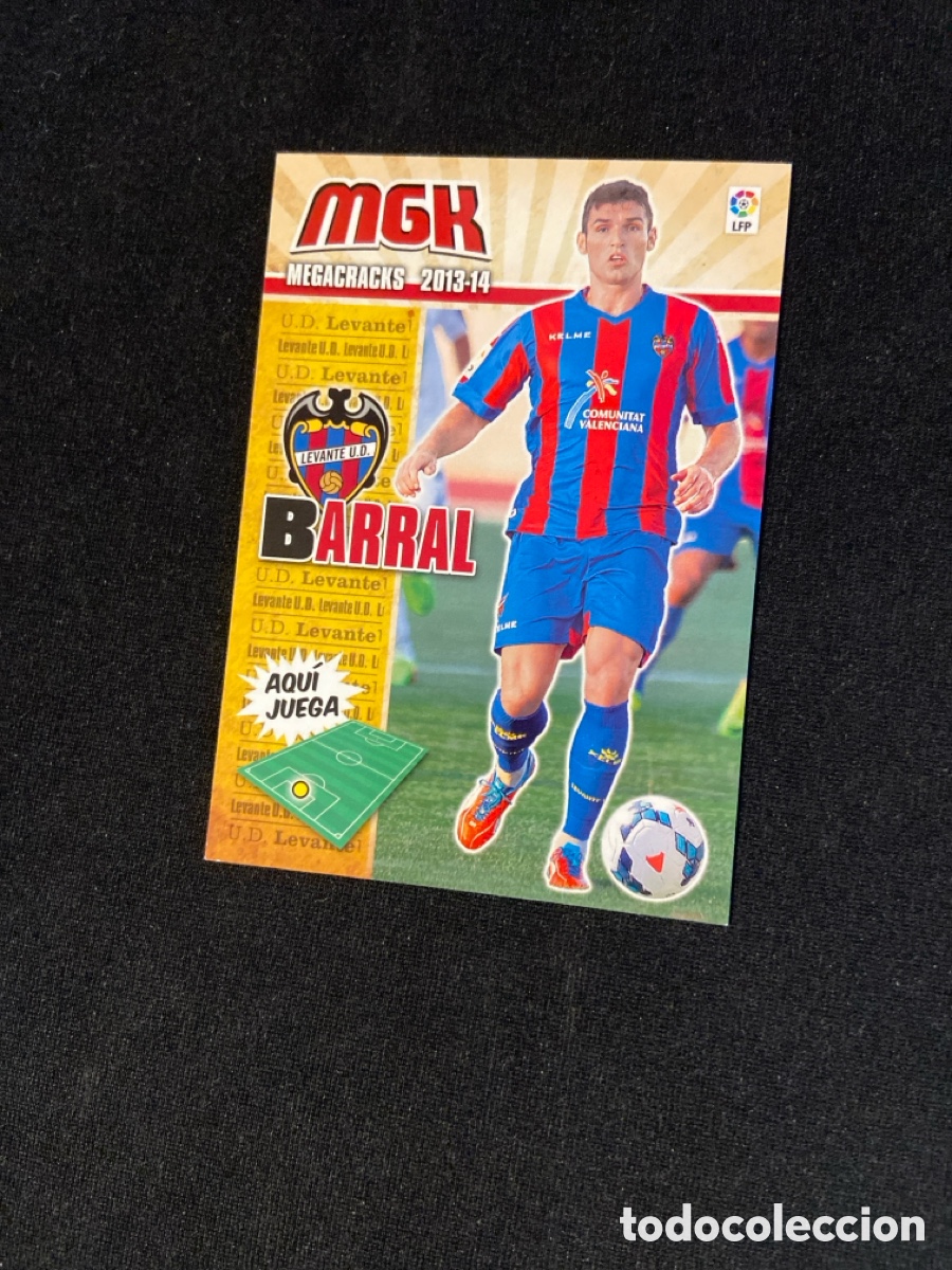 Football Stickers: BARRAL 195 BIS (LEVANTE) PANINI