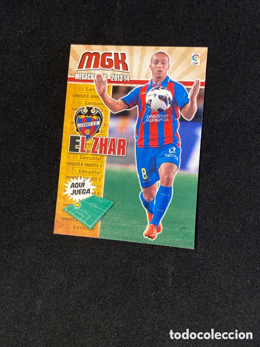 Football Stickers: EL ZHAR 196 (LEVANTE) PANINI