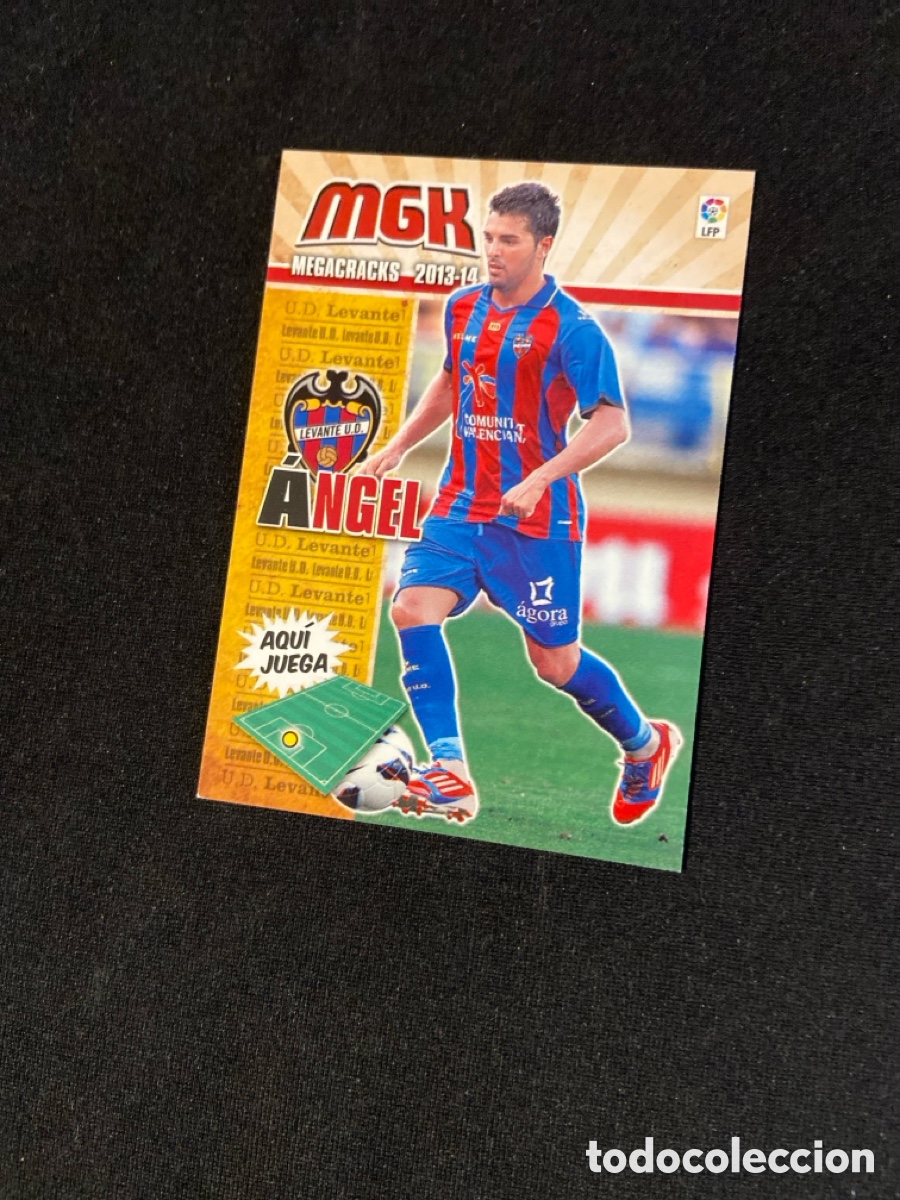 Cromos de f&uacute;tbol: ANGEL 198 BIS (LEVANTE) PANINI