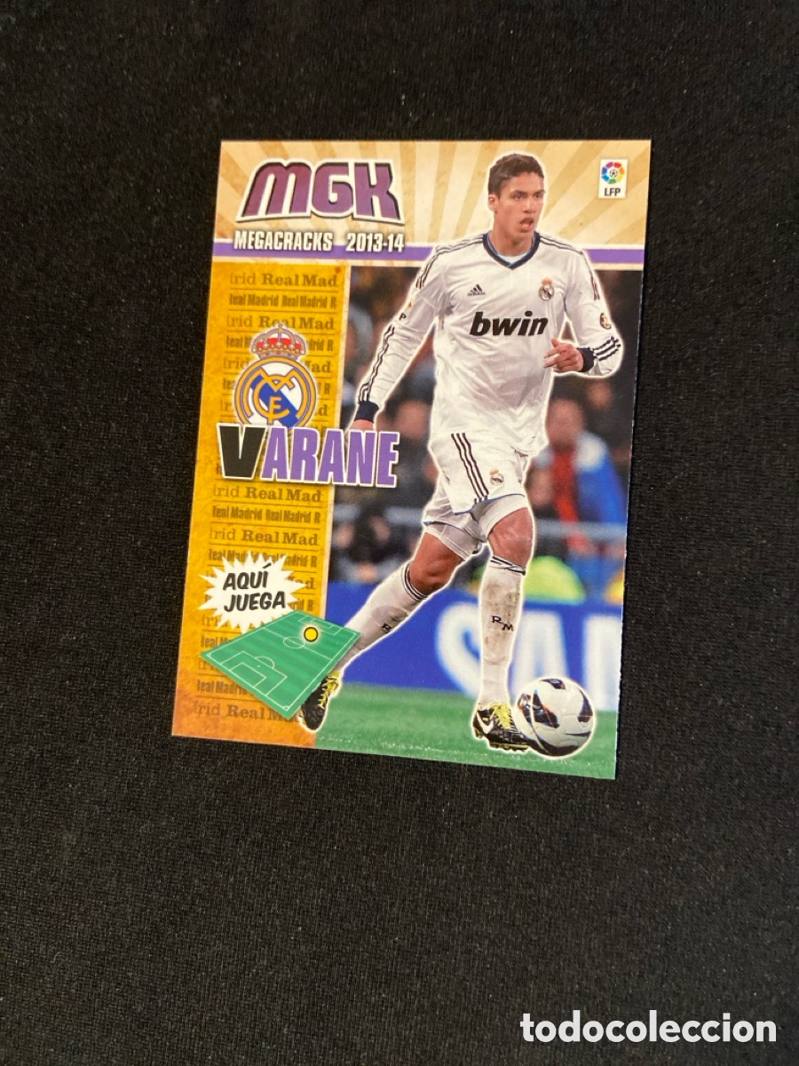 Figurine di Calcio: VARANE 204 (REAL MADRID) PANINI