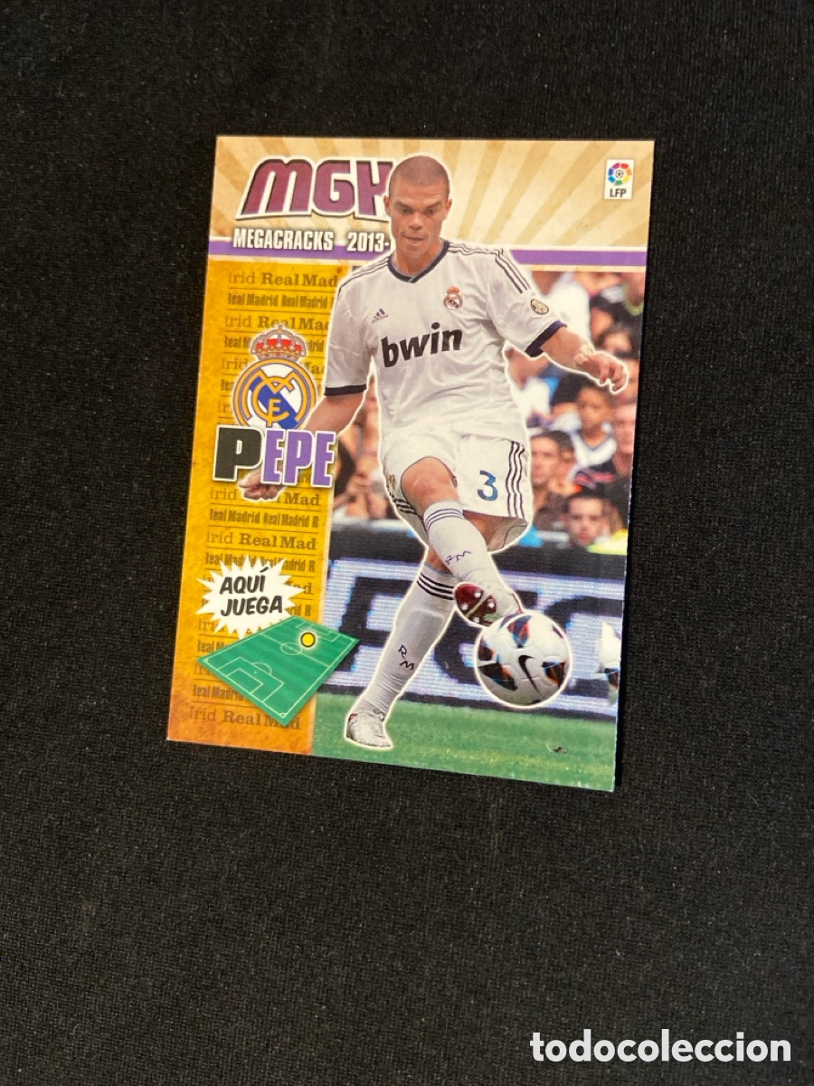 Figurine di Calcio: PEPE 205 (REAL MADRID) PANINI