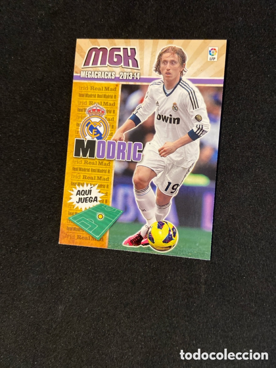 Cromos de Futebol: MODRIC 210 (REAL MADRID) MEGA