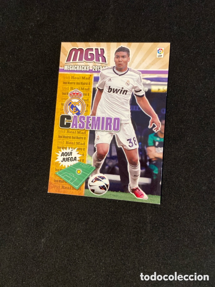 Football Stickers: CASEMIRO 211 BIS (REAL MADRID)