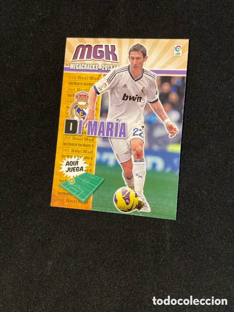 Football Stickers: DI MAR&Iacute;A 212 (REAL MADRID)