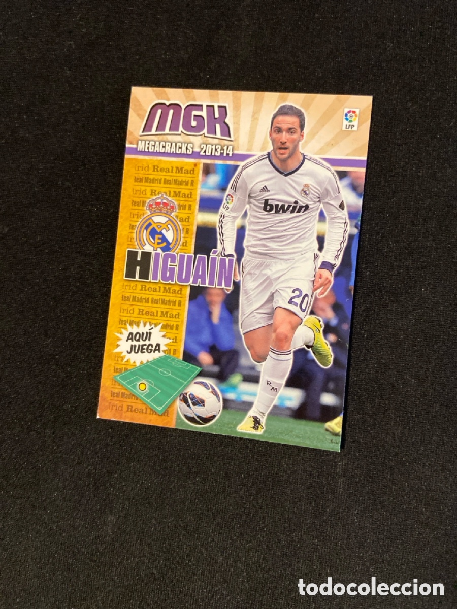 Cromos de Futebol: HIGUA&Iacute;N 214 (REAL MADRID)