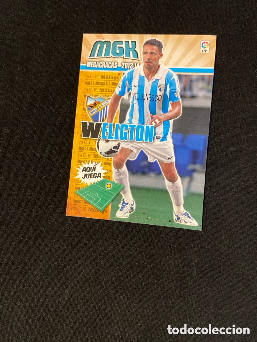 Figurine di Calcio: WELIGTON 222 (M&Aacute;LAGA) PANINI