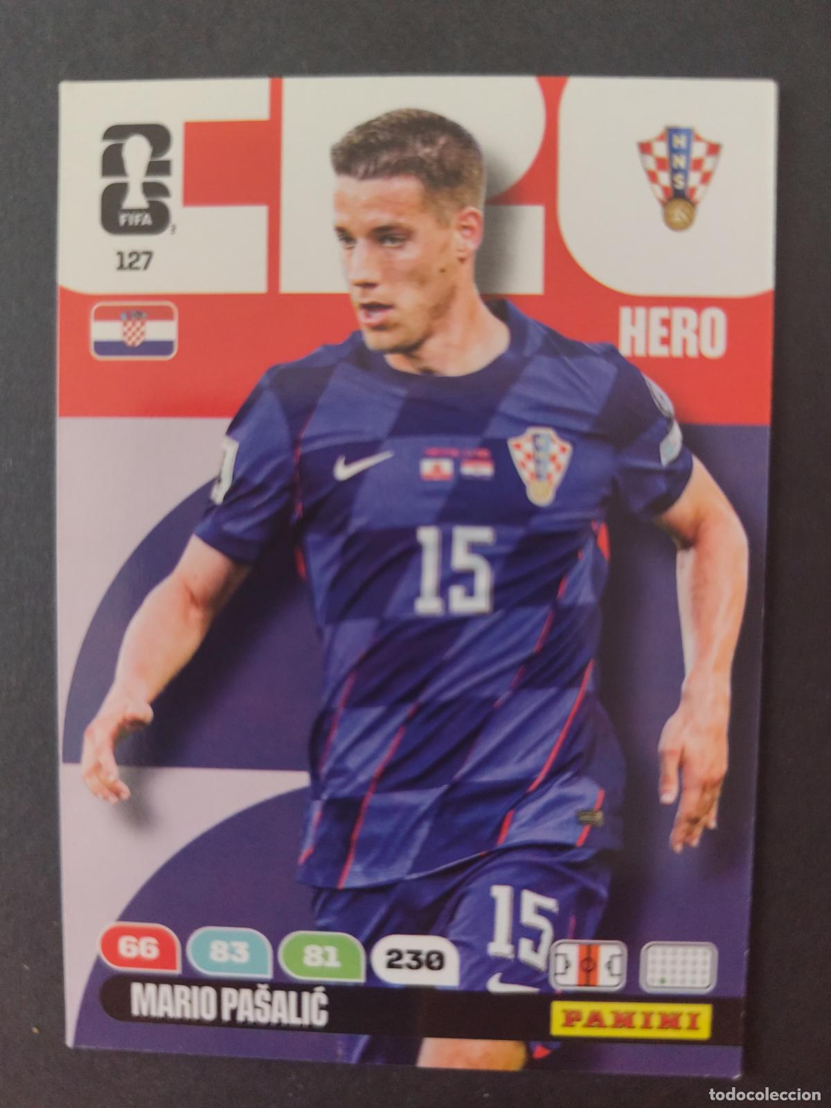 Figurine di Calcio: 127 MARIO PASALIĆ CROACIA ADRENALYN MUNDIAL FIFA WORLD CUP 2026 PANINI