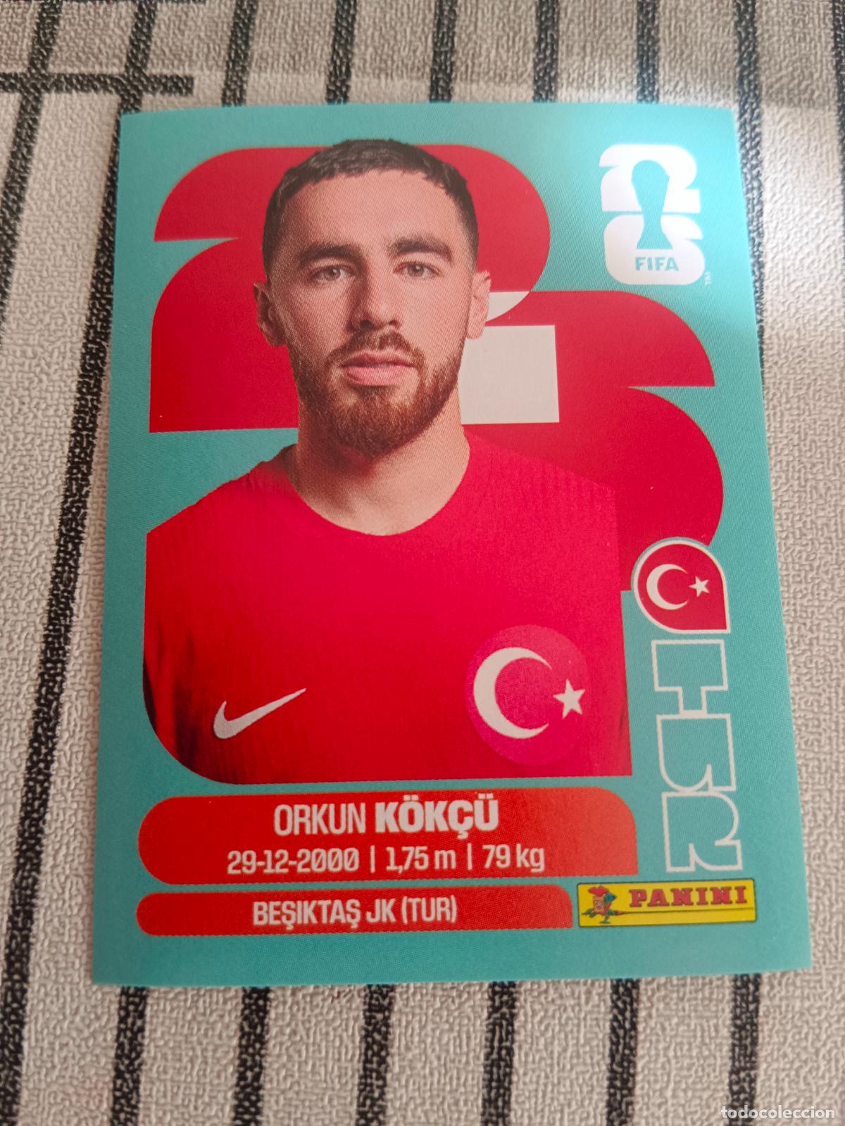 Cromos de Futebol: MUNDIAL 2026 ESTADOS UNIDOS USA MEXICO MEJICO CANADA TUR 12 TUR12 ORKUN KONCU TURQUIA FIFA