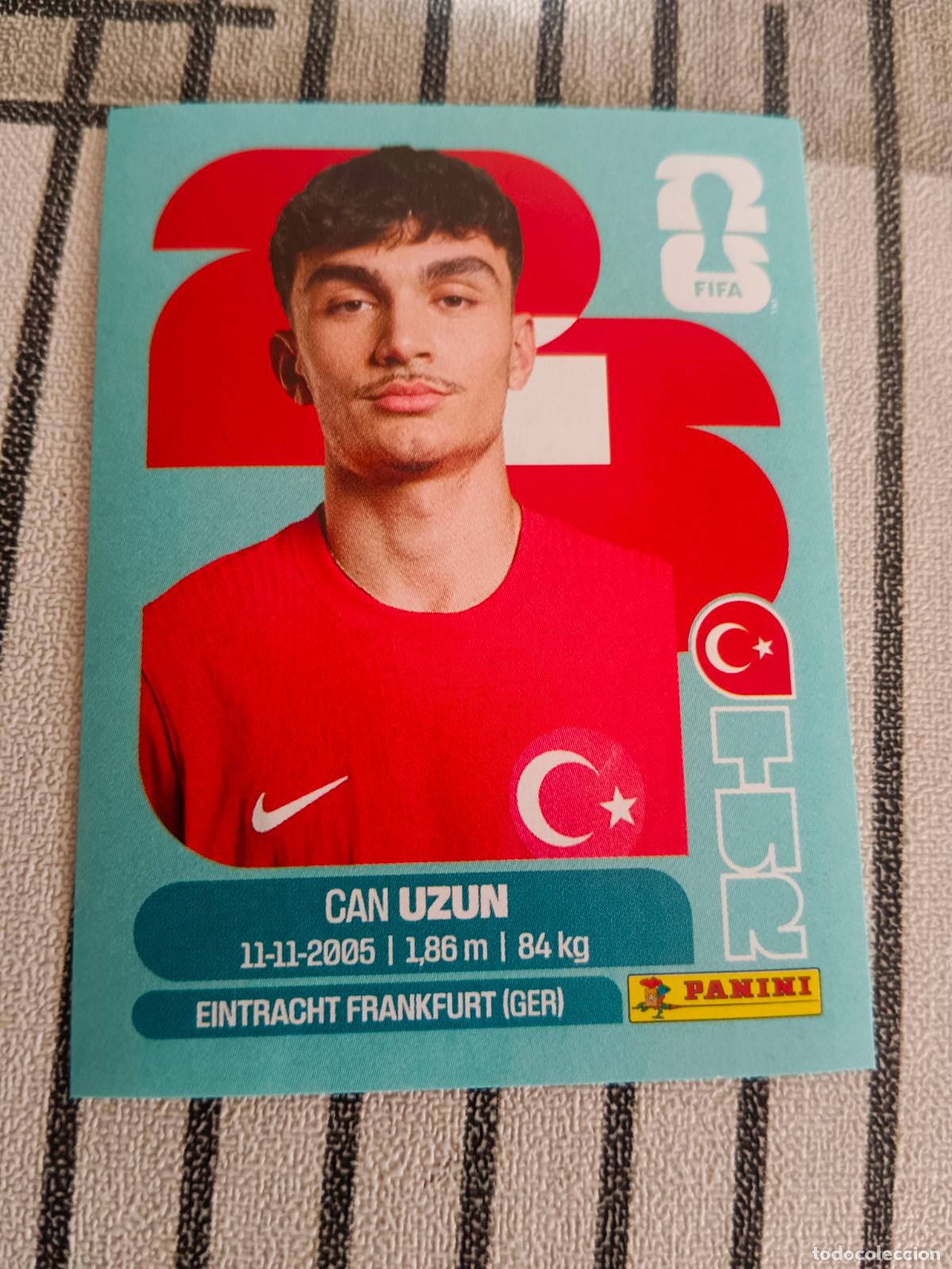 Cromos de Futebol: MUNDIAL 2026 ESTADOS UNIDOS USA MEXICO MEJICO CANADA TUR 17 TUR17 CAN UZUN TURQUIA FIFA