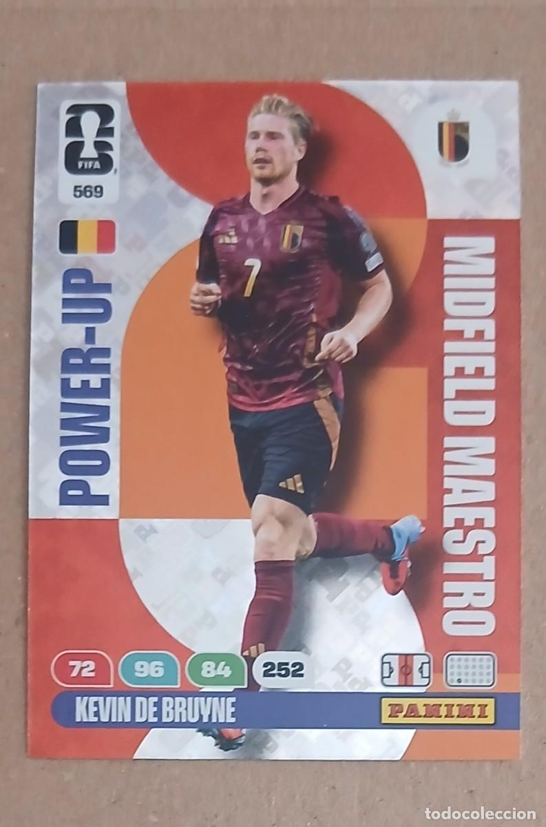 Cromos de Futebol: CROMO n&ordm; 569 KEVIN DE BRUYNE B&Eacute;LGICA MAESTRO ADRENALYN XL FIFA WORLD CUP 2026E PANINI. Nuevo.