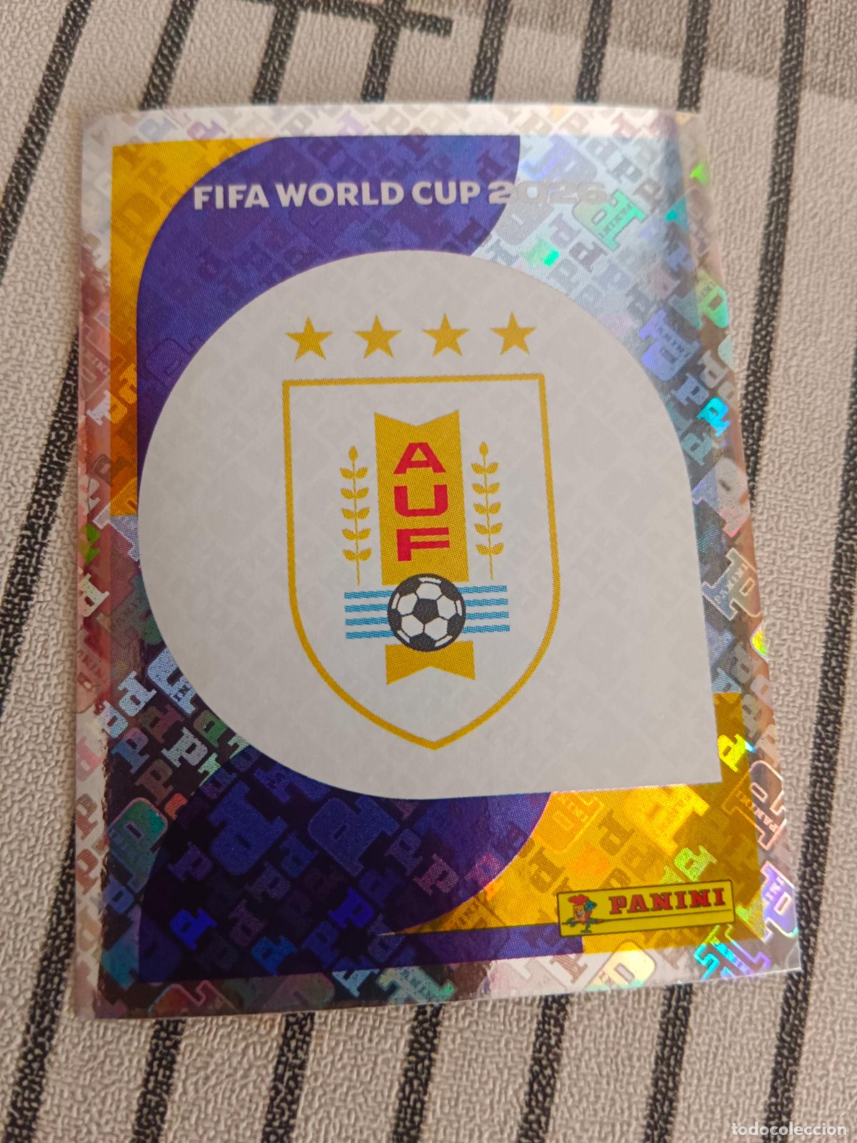 Cromos de f&uacute;tbol: MUNDIAL 2026 ESTADOS UNIDOS USA MEXICO MEJICO CANADA URU 1 URU1 ESCUDO URUGUAY FIFA