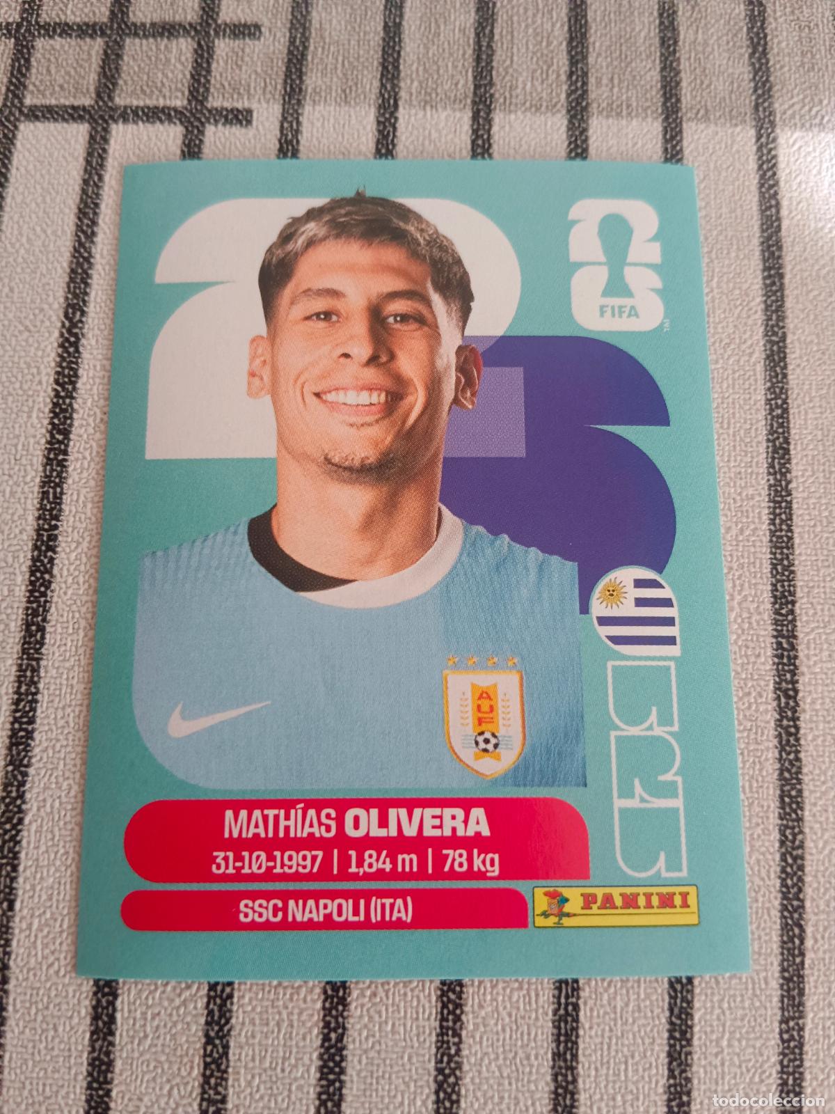 Figurine di Calcio: MUNDIAL 2026 ESTADOS UNIDOS USA MEXICO MEJICO CANADA URU 7 URU7 MATHIAS OLIVERA URUGUAY FIFA