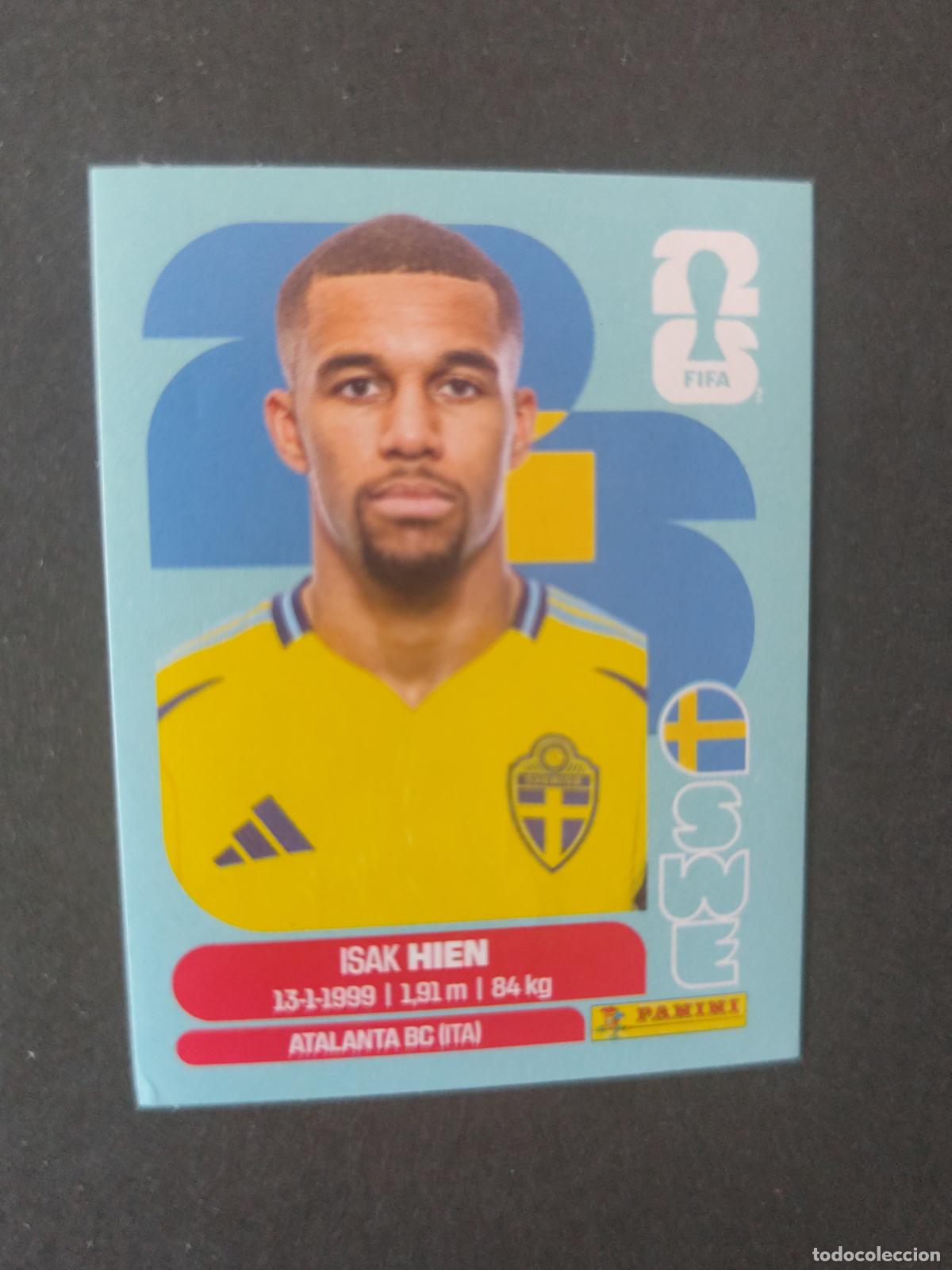 Football Stickers: SWE3 ISAK HIEN 3 SUECIA MUNDIAL FIFA WORLD CUP 2026 STICKER PANINI SIN PEGAR