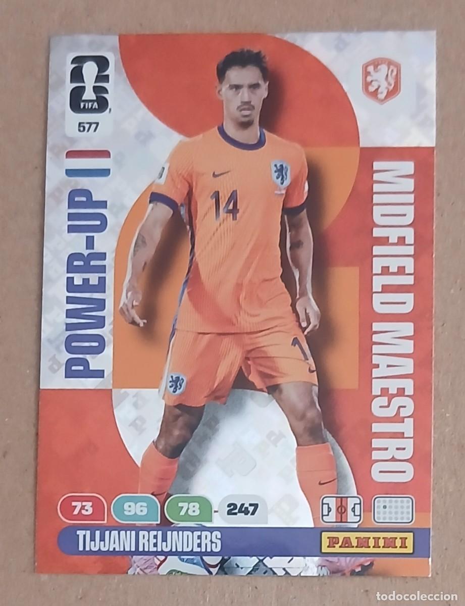 Fu&szlig;ball-Sticker: CROMO n&ordm; 577 REIJNDERS HOLANDA MAESTRO ADRENALYN XL FIFA WORLD CUP 2026E PANINI. Nuevo.
