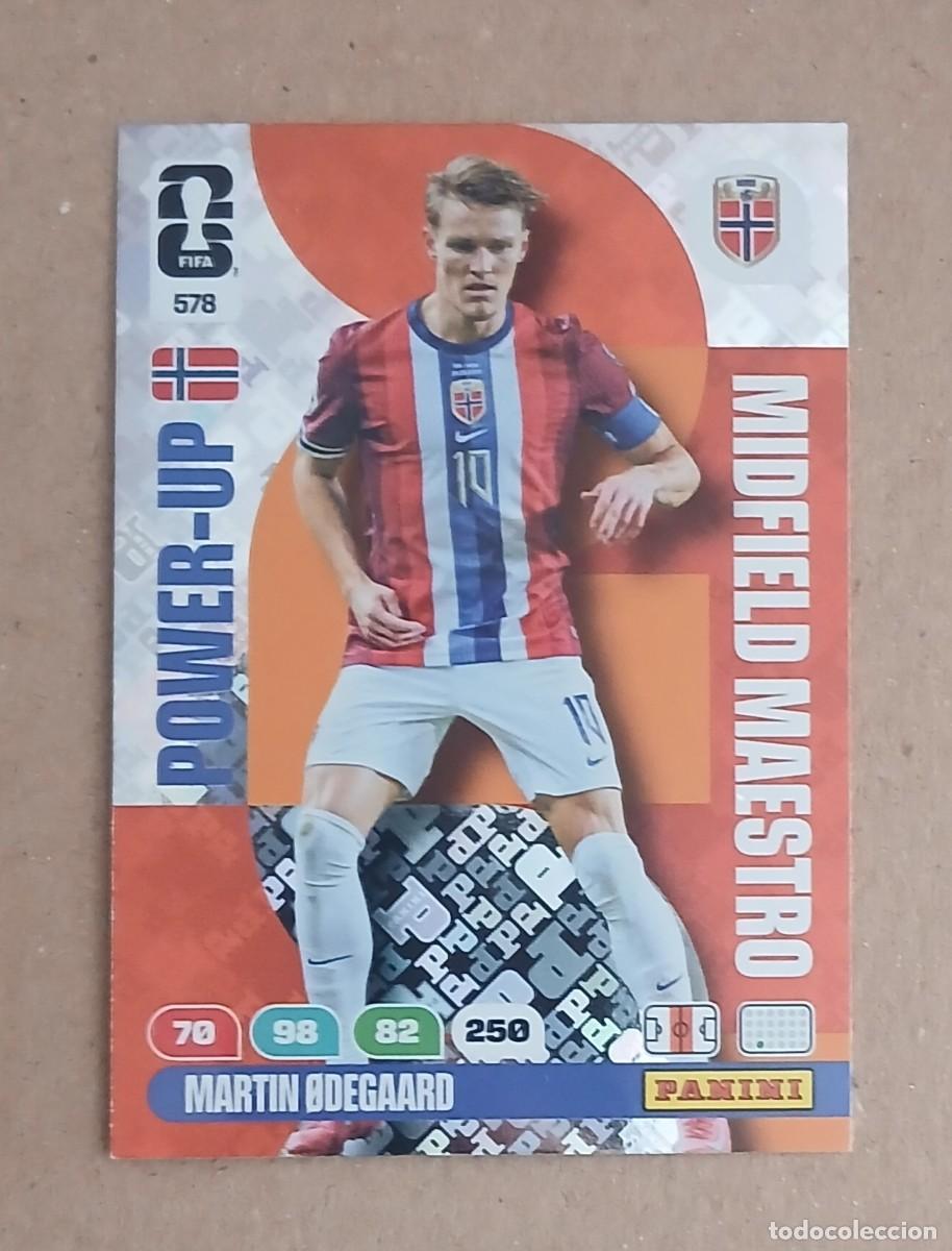 Fu&szlig;ball-Sticker: CROMO n&ordm; 578 MARTIN ODEGAARD NORUEGA MAESTRO ADRENALYN XL FIFA WORLD CUP 2026E PANINI. Nuevo.