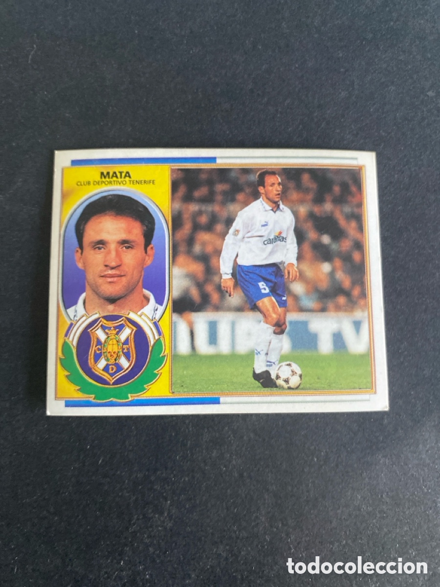 Fu&szlig;ball-Sticker: Cromo liga 96/97 Dptvo Tenerife nunca pegado