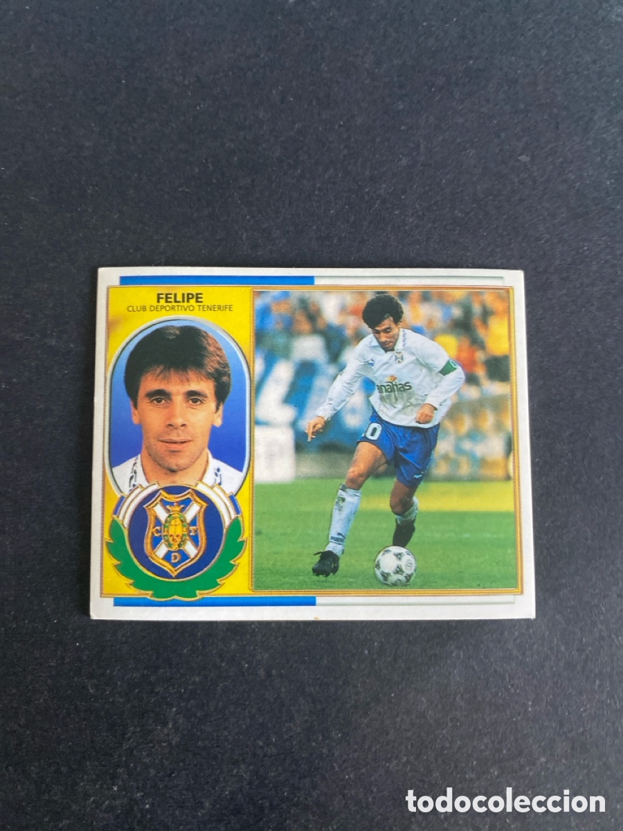 Fu&szlig;ball-Sticker: Cromo liga 96/97 Dptvo Tenerife nunca pegado