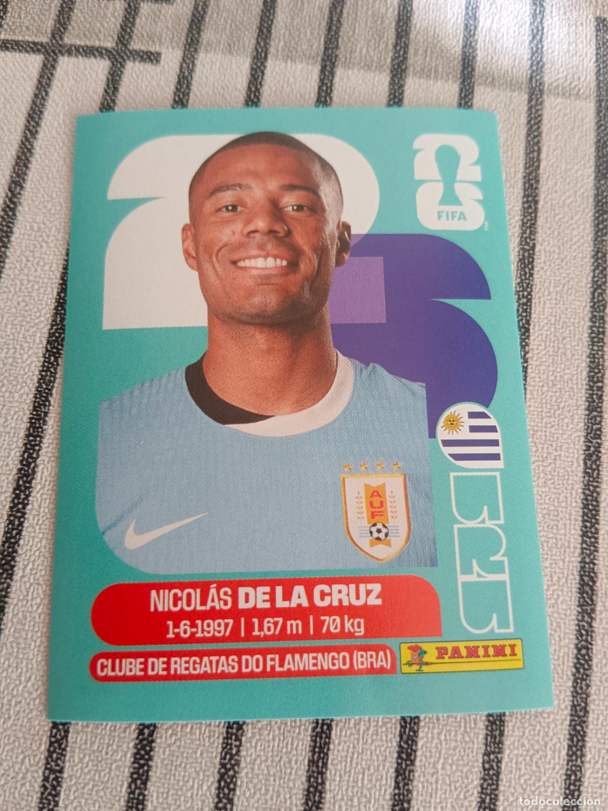 Fu&szlig;ball-Sticker: MUNDIAL 2026 ESTADOS UNIDOS USA MEXICO MEJICO CANADA URU 15 URU15 NICOLAS DE LA CRUZ URUGUAY FIFA