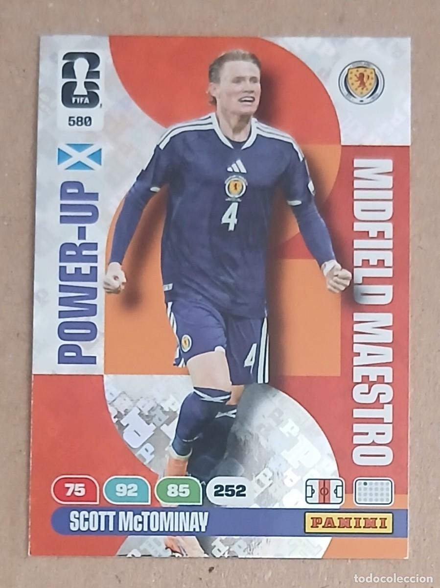 Fu&szlig;ball-Sticker: CROMO n&ordm; 580 SCOTT McTOMINAY ESCOCIA MAESTRO ADRENALYN XL FIFA WORLD CUP 2026E PANINI. Nuevo.