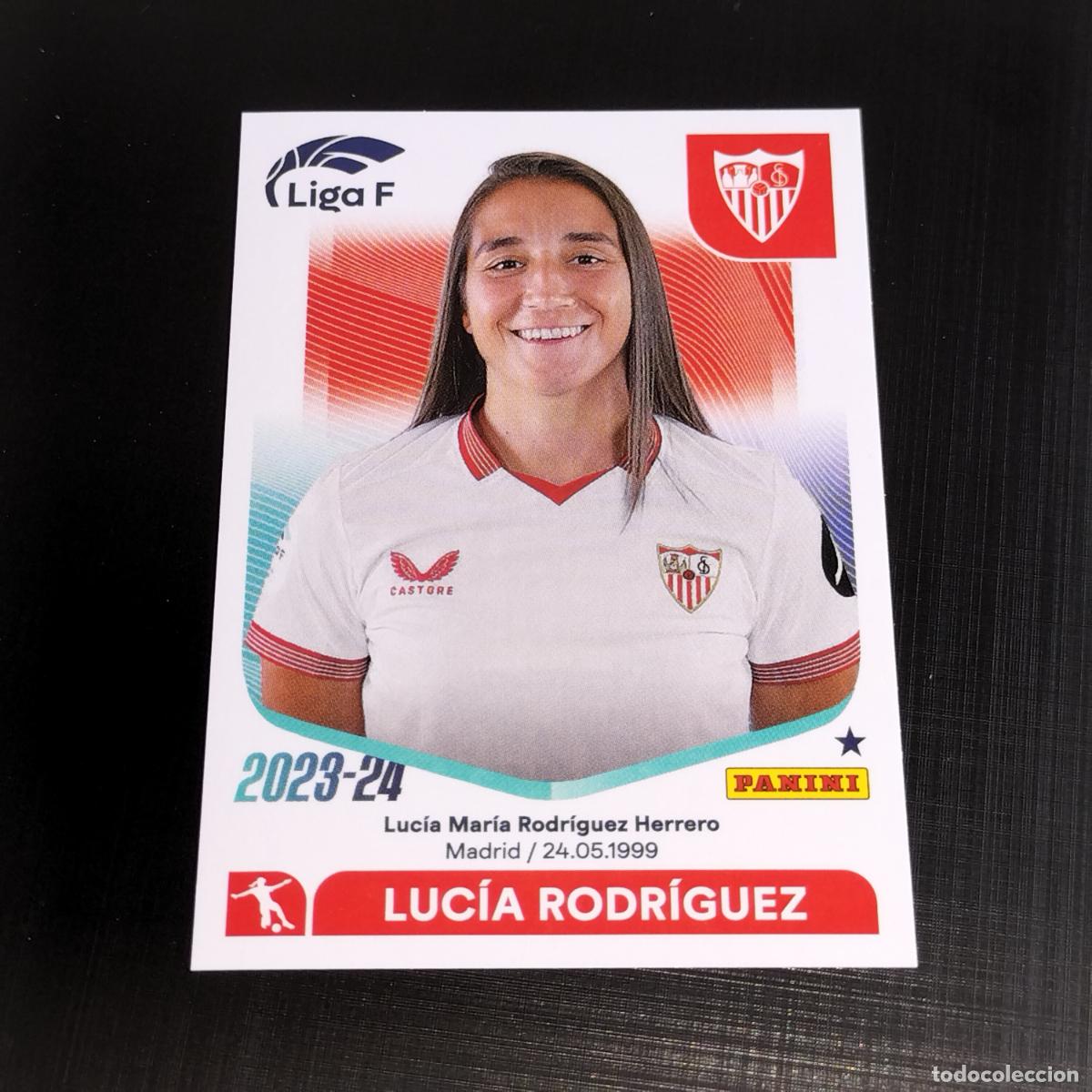 Fu&szlig;ball-Sticker: N&ordm; 246 LUCIA RODRIGUEZ SEVILLA CROMOS LIGA F FEMENINA PANINI 2023 2024 23 24