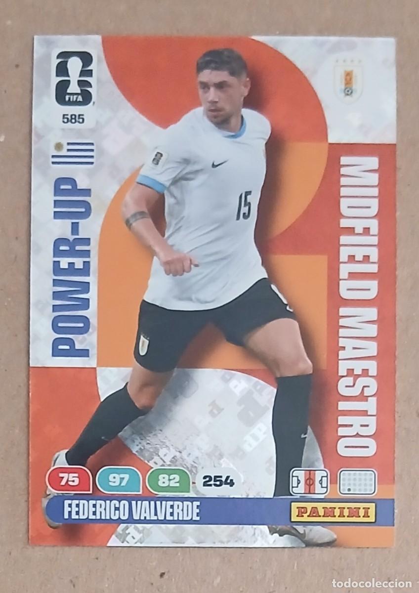 Cromos de Futebol: CROMO n&ordm; 585 VALVERDE URUGUAY MAESTRO ADRENALYN XL FIFA WORLD CUP 2026E PANINI. Nuevo.