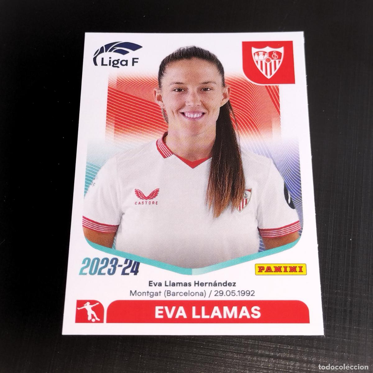 Cromos de Futebol: N&ordm; 249 EVA LLAMAS SEVILLA CROMOS LIGA F FEMENINA PANINI 2023 2024 23 24